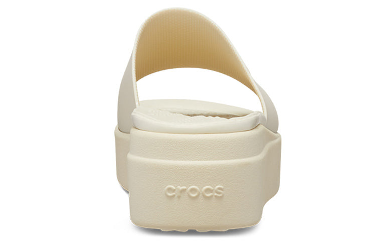 (WMNS) Crocs Brooklyn Slide 'White Beige' 208728-2Y2 - 5