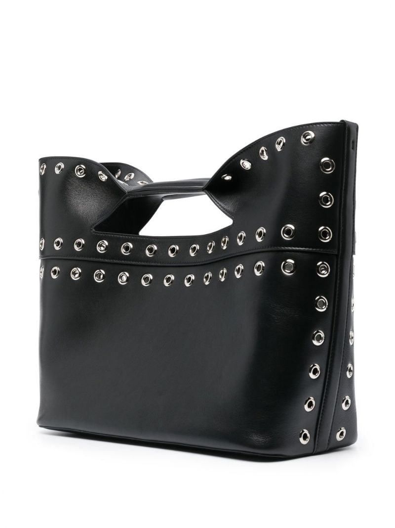 The Bow eyelet tote bag - 4