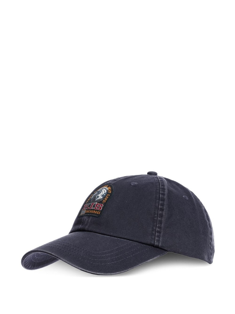 PARAJUMPERS logo-patch baseball cap outlook