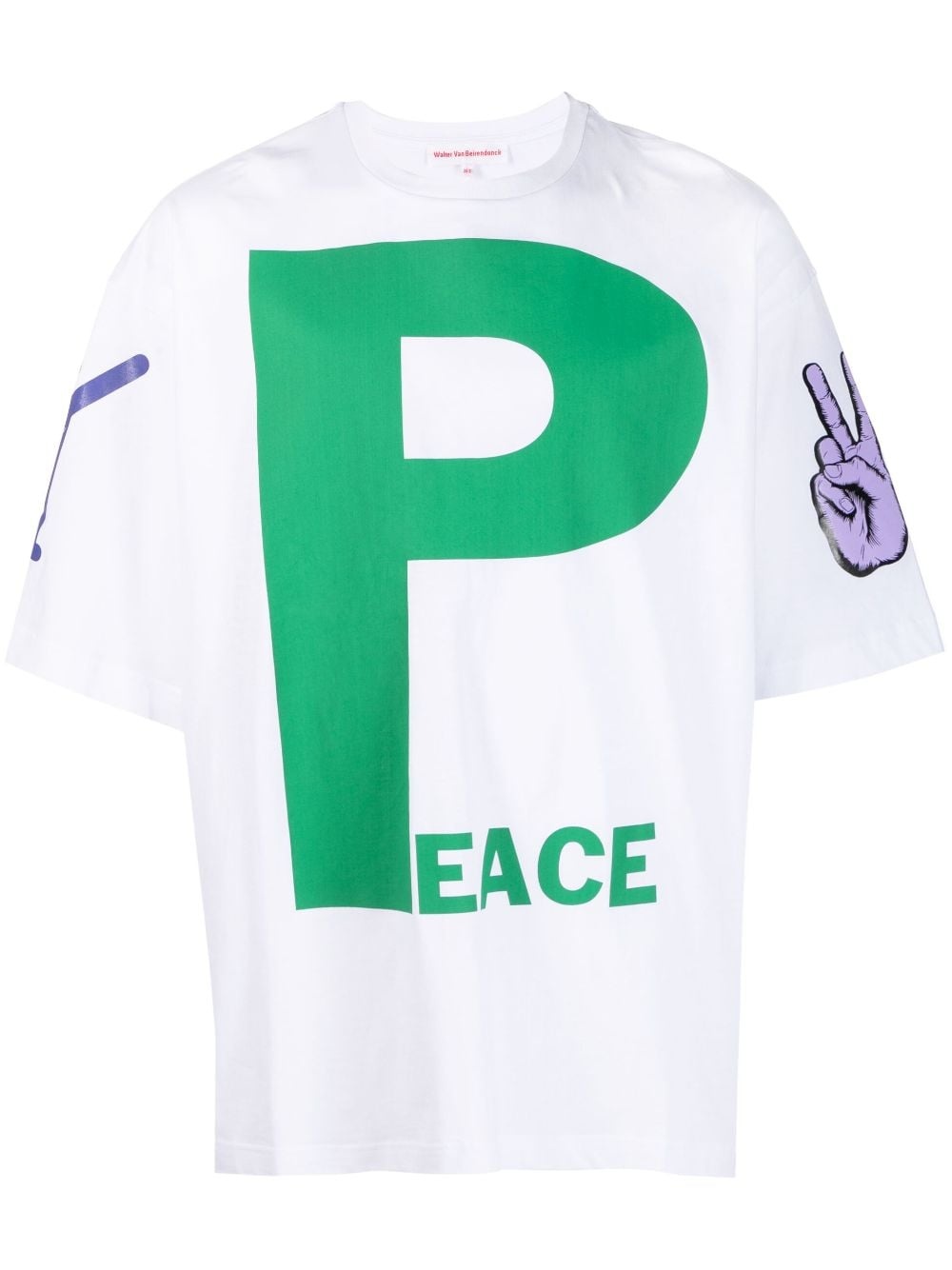 Peace oversized T-shirt - 1