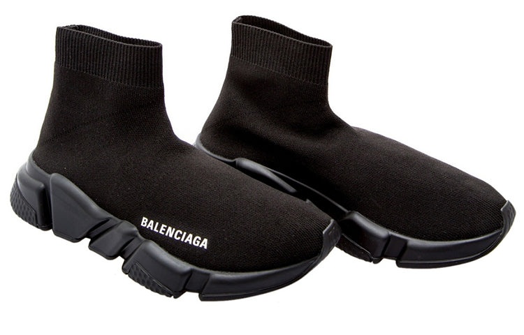 (WMNS) Balenciaga Speed Recycled Sneaker 'Black' 587280W2DB11013 - 2