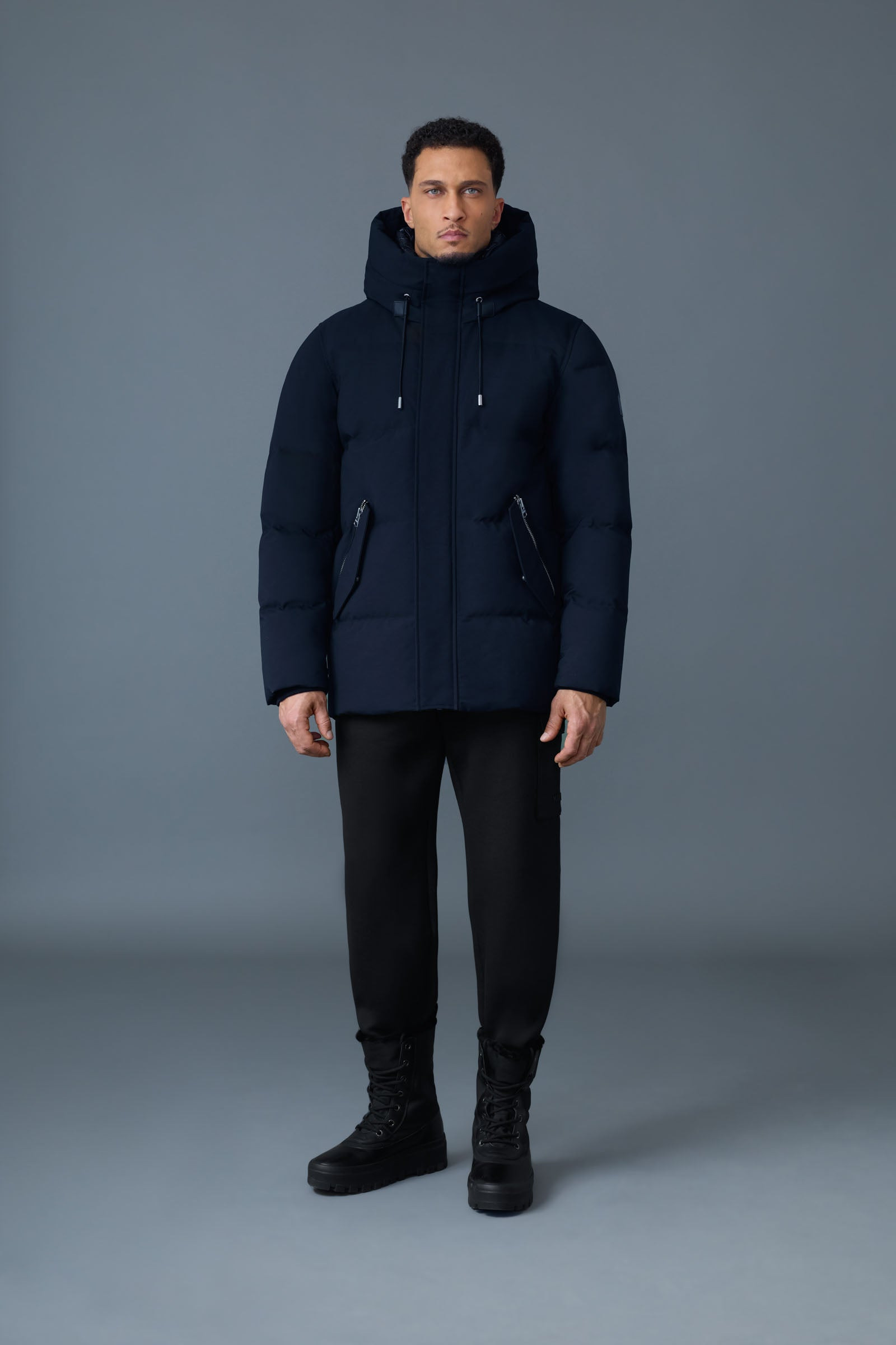 GRAYDON 2-in-1 lustrous light down jacket - 3