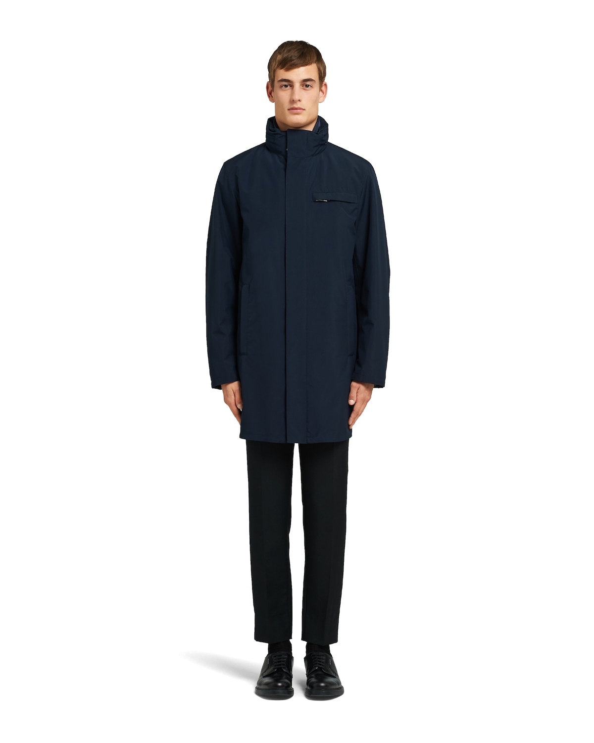 Technical fabric raincoat - 2