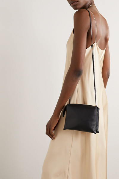 The Row Nu Twin mini leather shoulder bag outlook