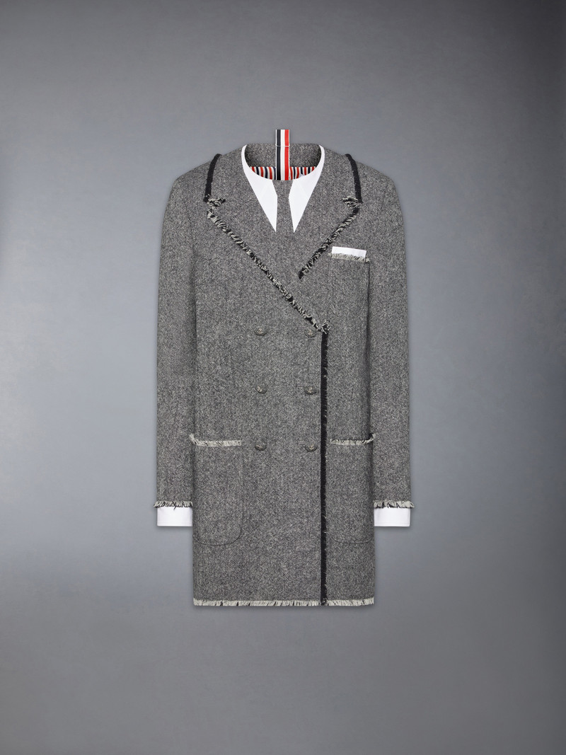 SOLID DONEGAL TWEED TROMPE L'OEIL DRESS 1