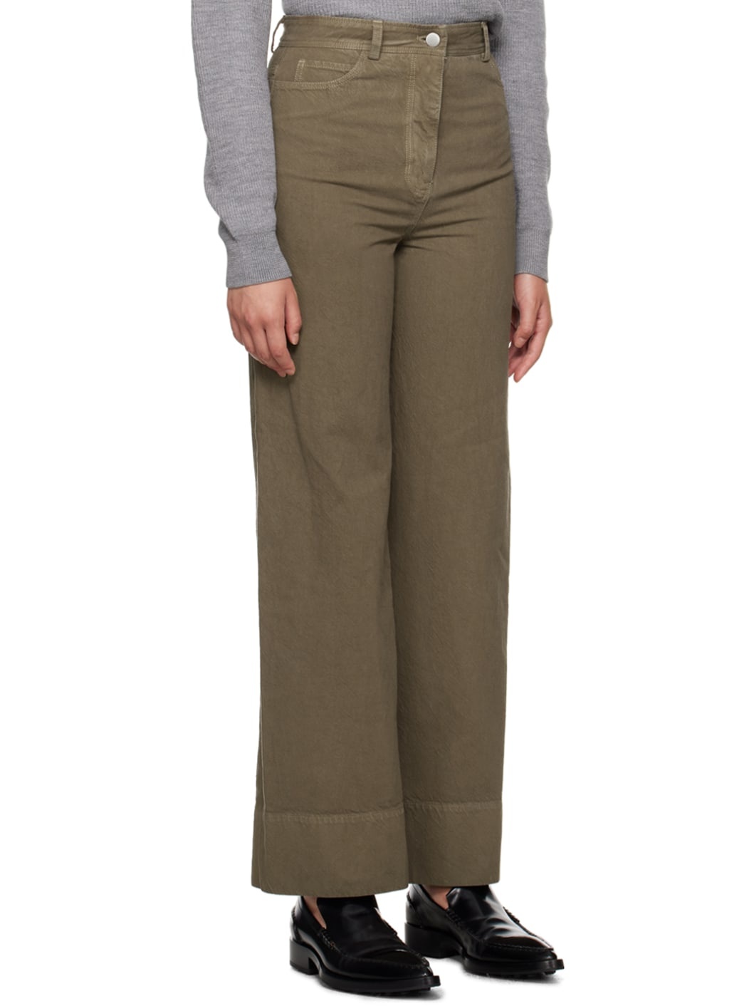 Khaki Prestyn Trousers - 2
