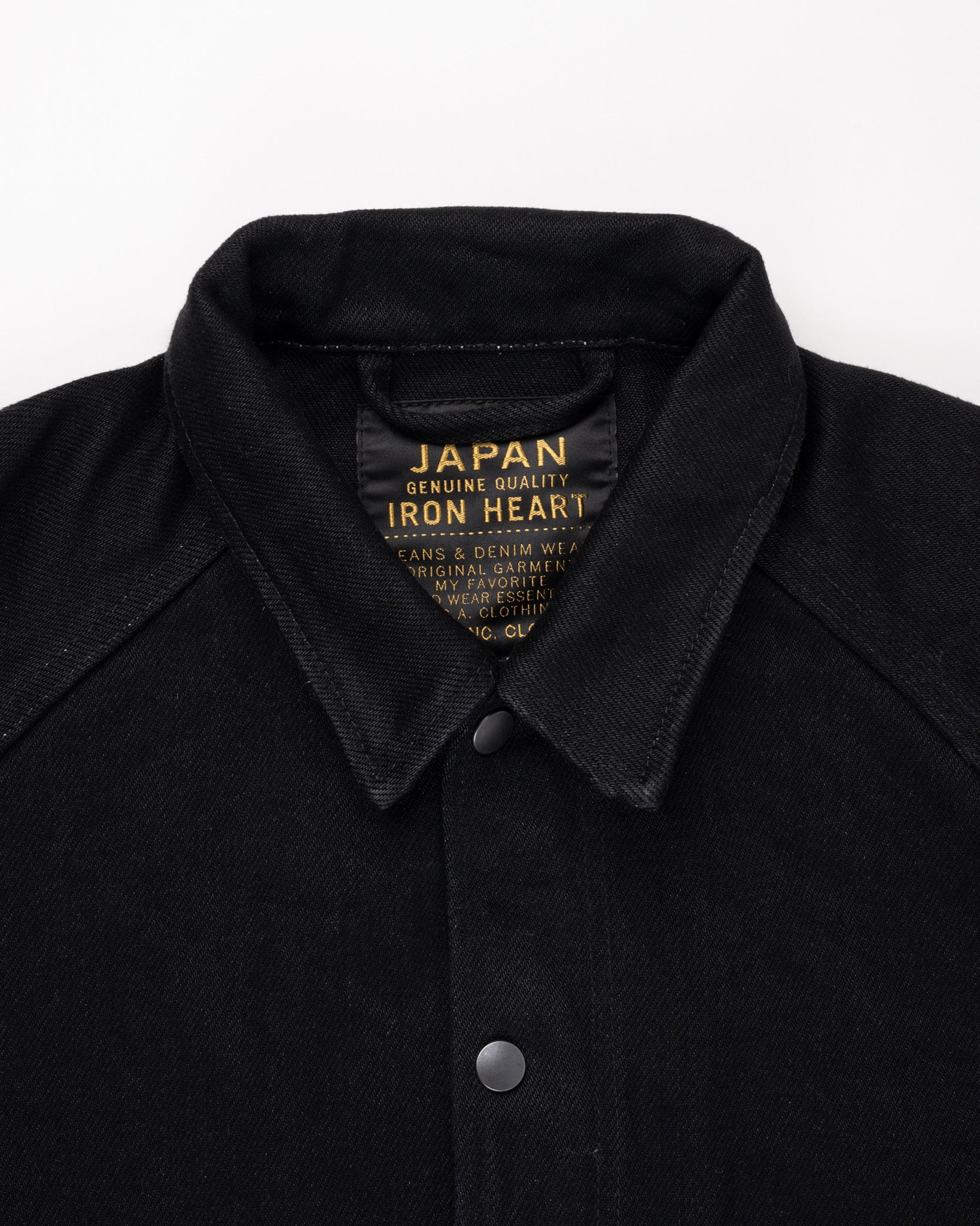 IHJ-142-BLK 21oz Serge Windbreaker - Black - 6