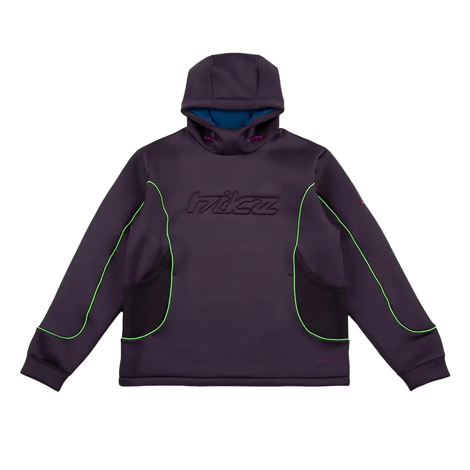 Nike Project F.R.O.G. Bubble Mesh Pullover Hoodie 'Dark Raisin/Brilliant Blue/Vivid Purple' - 1