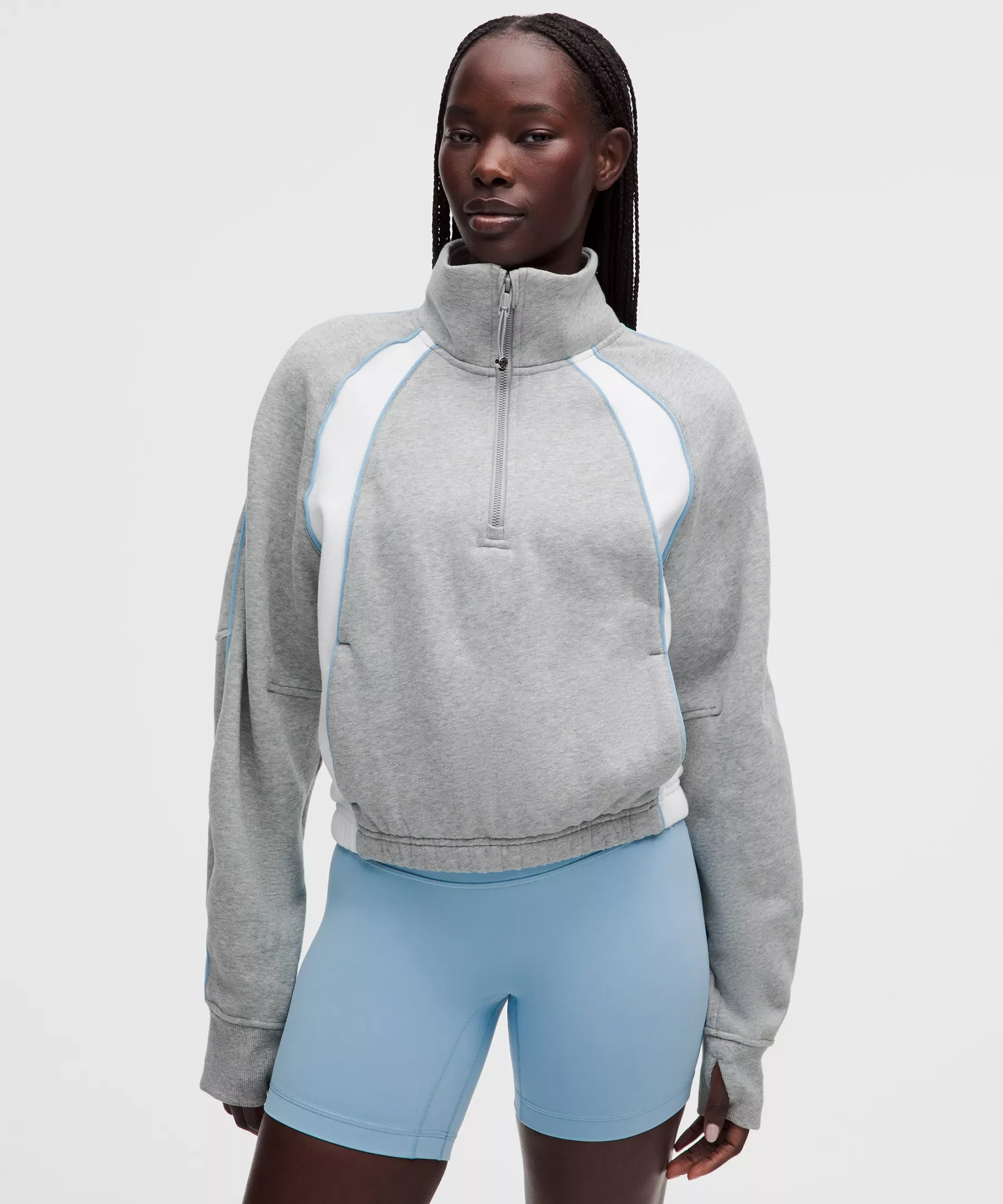 Scuba Relaxed Half-Zip *Colourblock - 1
