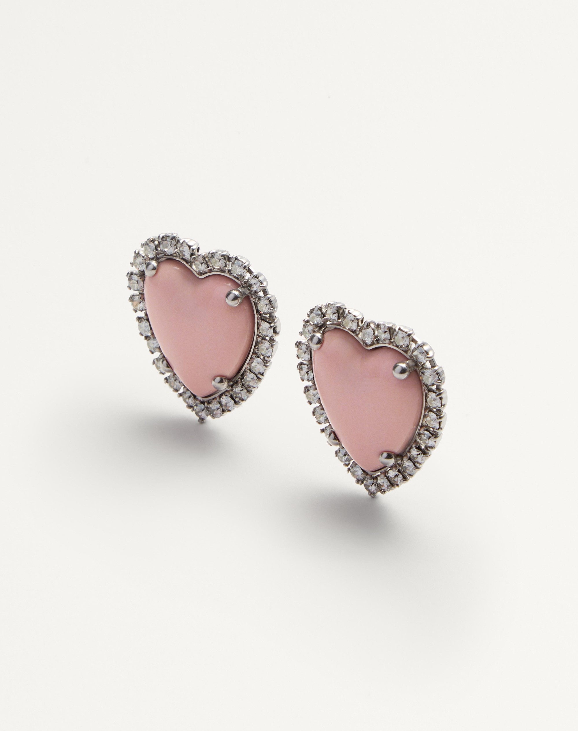 COEUR HYPERBOLE EARRINGS IN METAL, RESIN AND SWAROVSKI CRYSTALS ® - 3