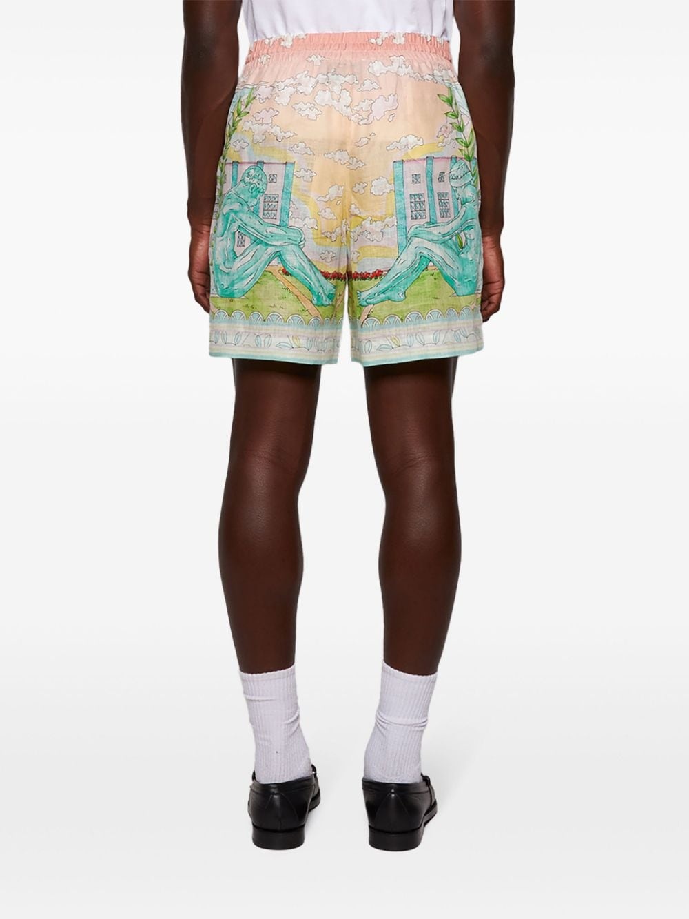 Vase linen shorts - 5