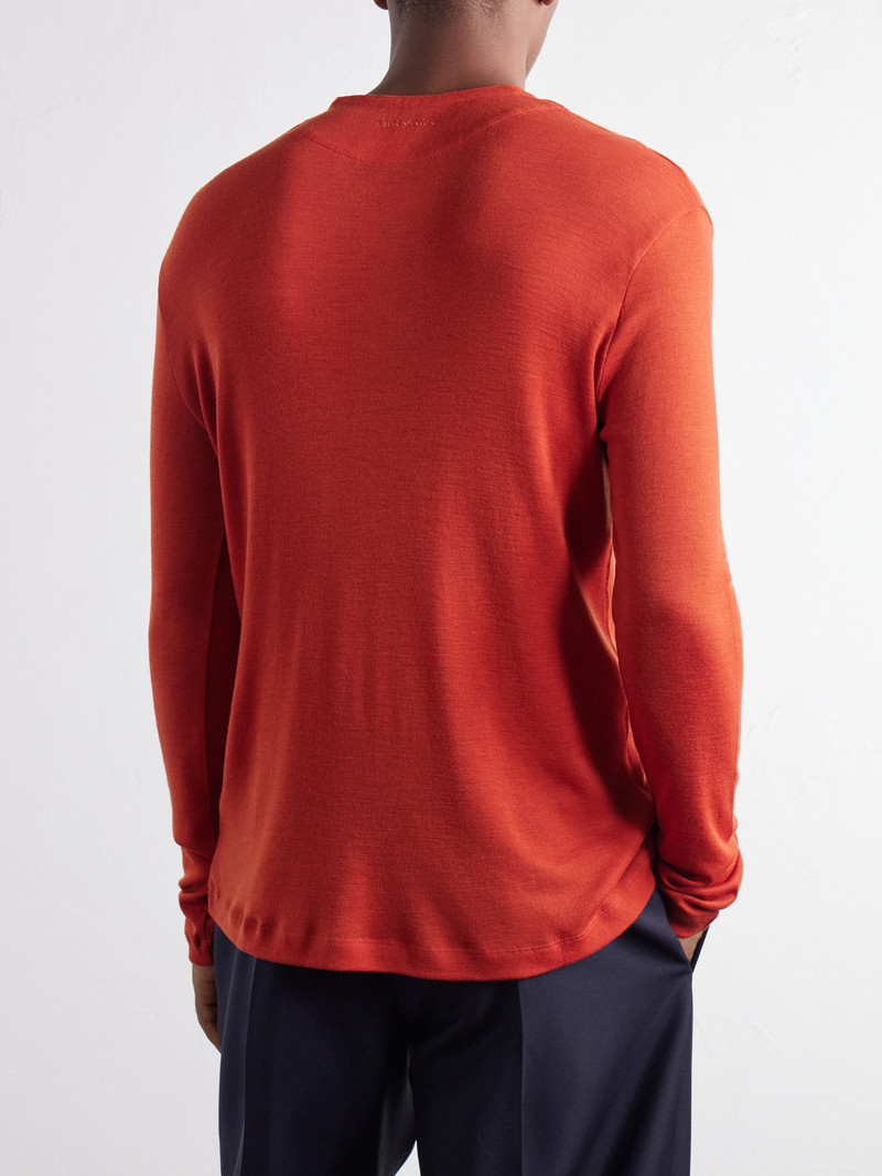 Wool Henley T-Shirt 4