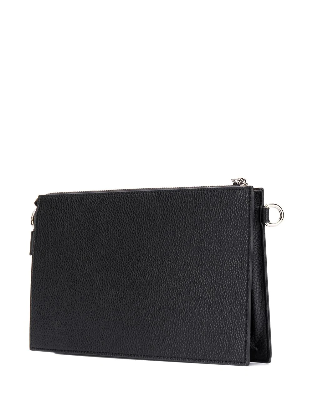 logo-embossed clutch bag - 3