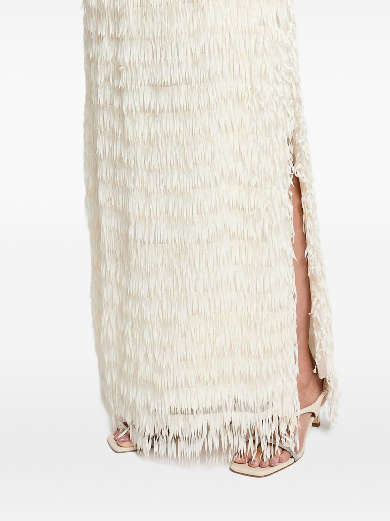 fringed maxi skirt 4