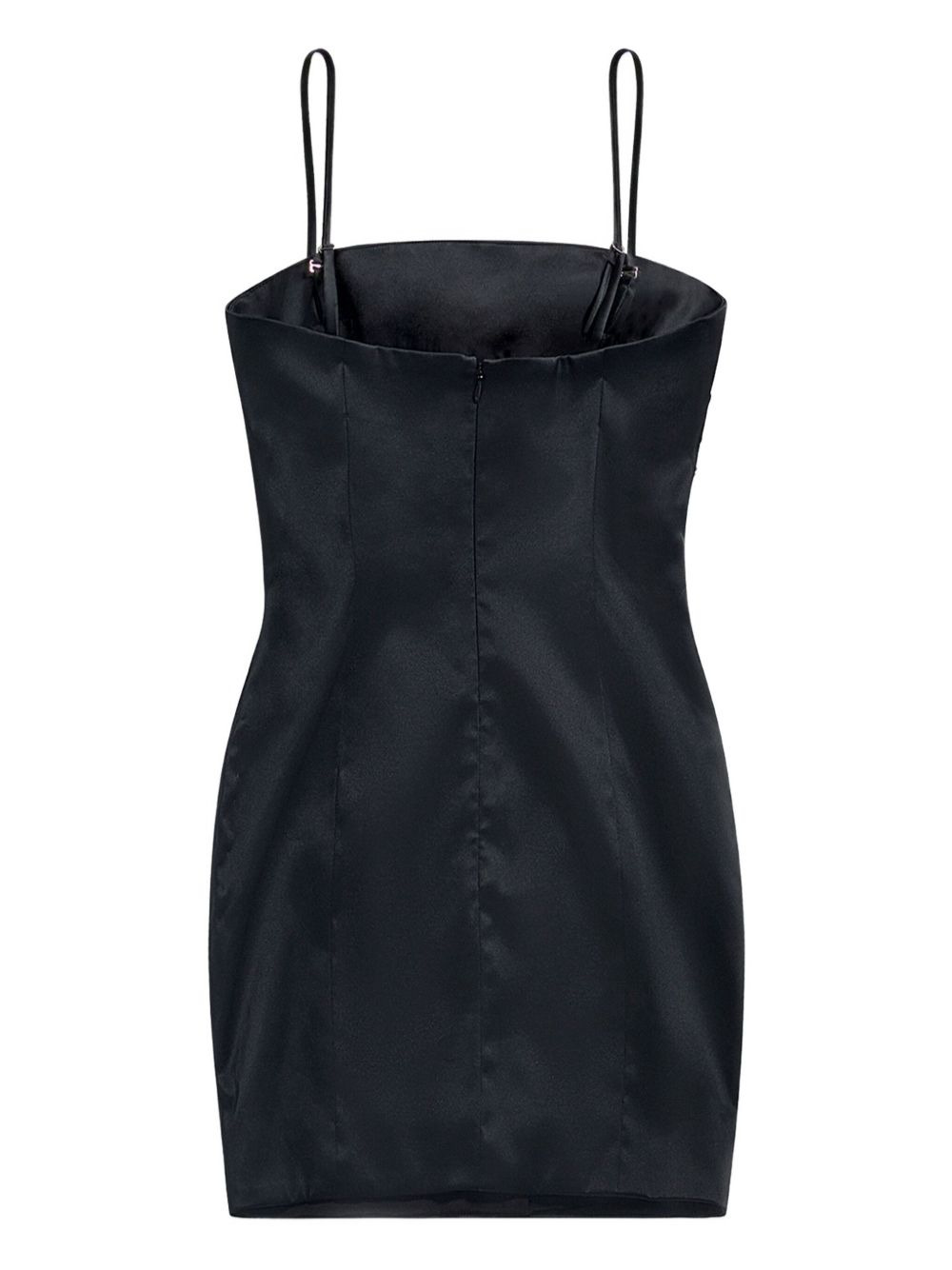 embroidered mini dress - 5