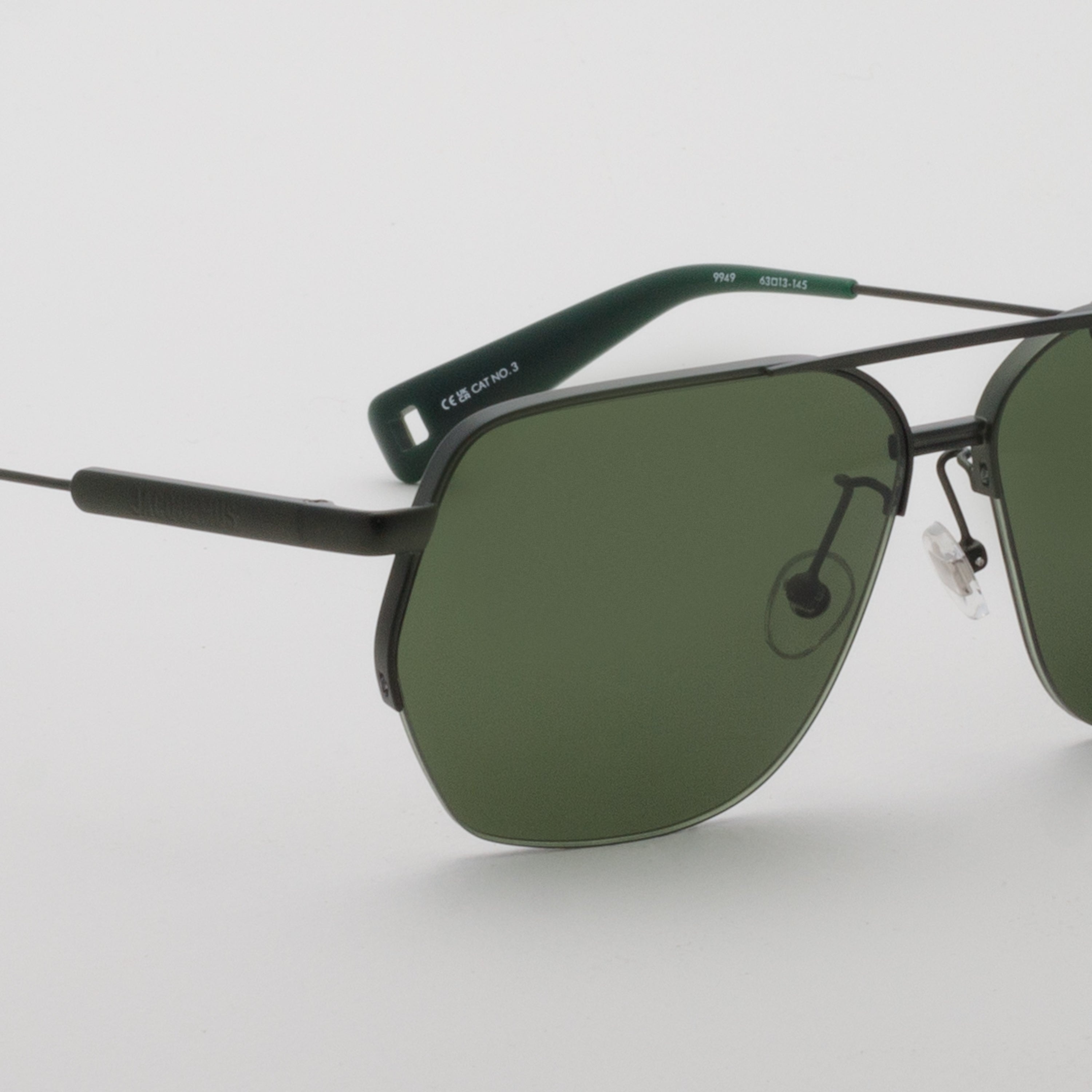 Aviador Sunglasses in Matt Green - 3