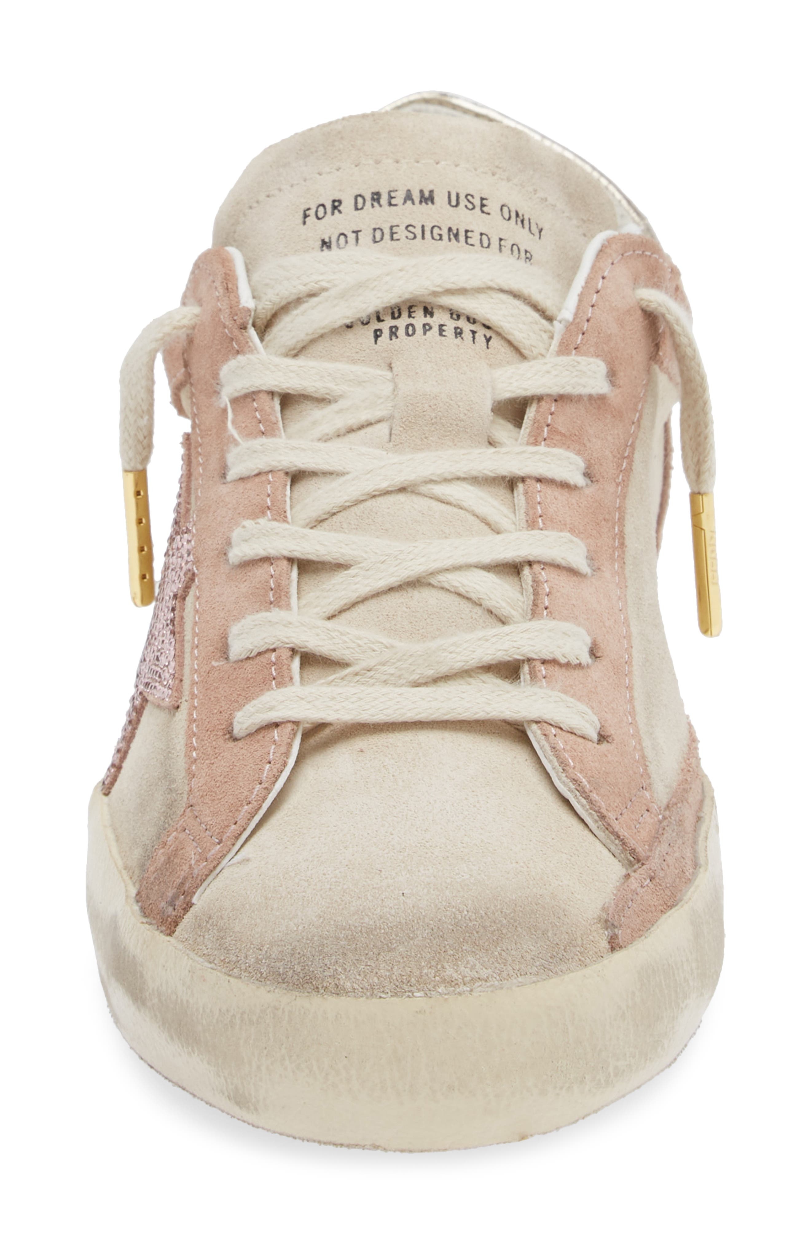 Golden Goose Super-Star Sneaker in Beige/Pink at Nordstrom - 4