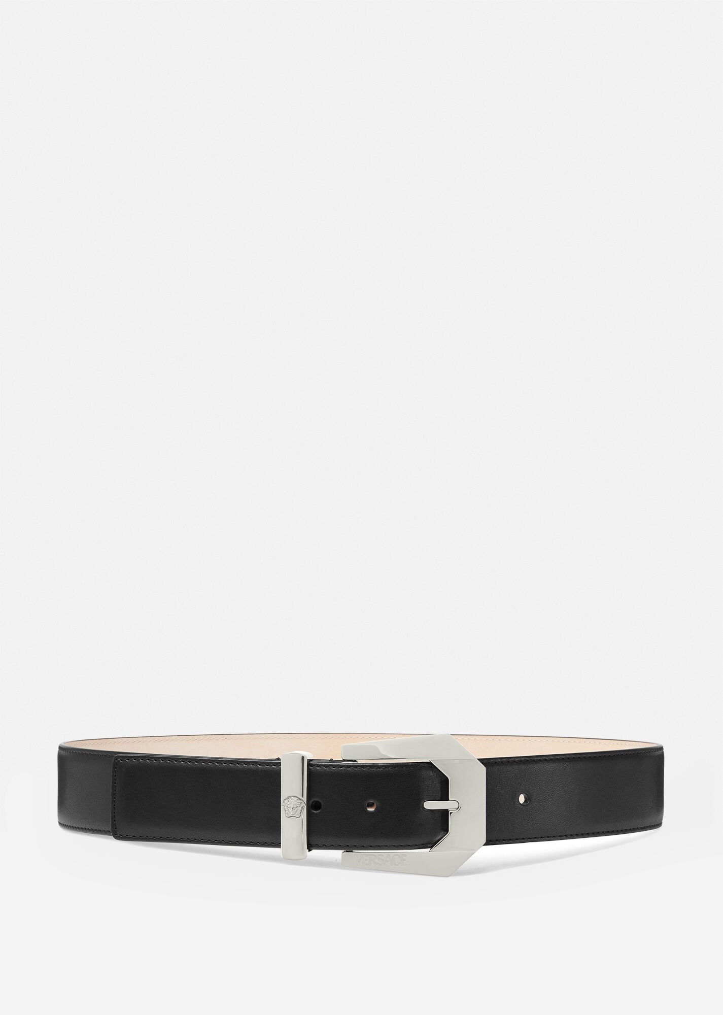 Medusa Heritage Leather Belt 4 cm - 1