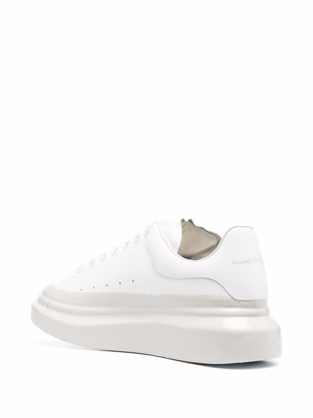 Oversized contrasting-sole sneakers - 3