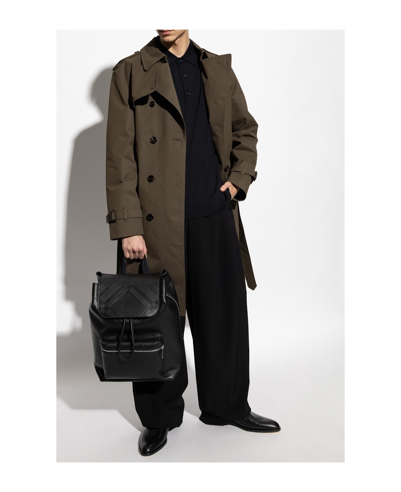 Burberry Trench Coat With Belt - 2