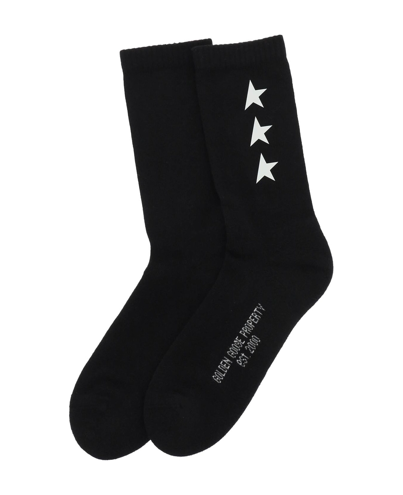 Logo Star Detailed Socks - 2
