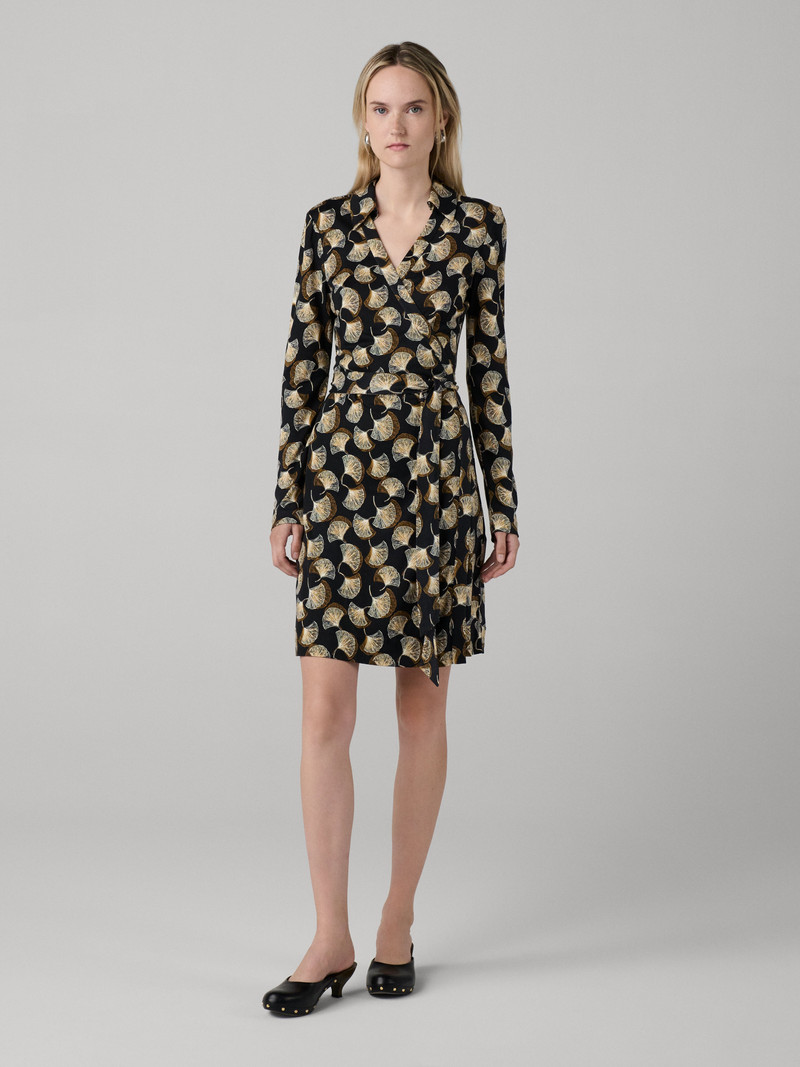 Jeanne Silk Jersey Wrap Dress 1