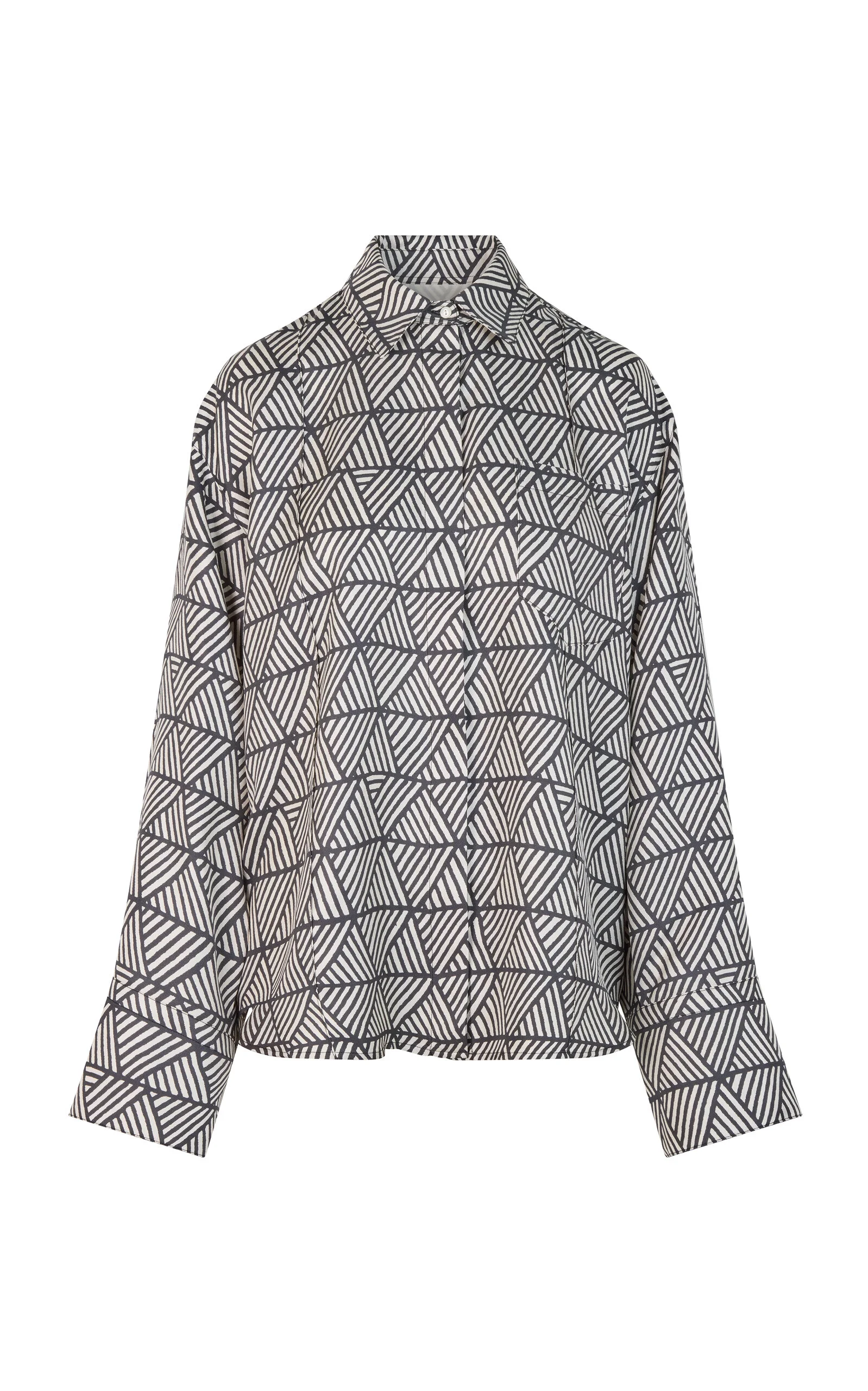 Basket Silk Shirt by A. Morales multi - 1