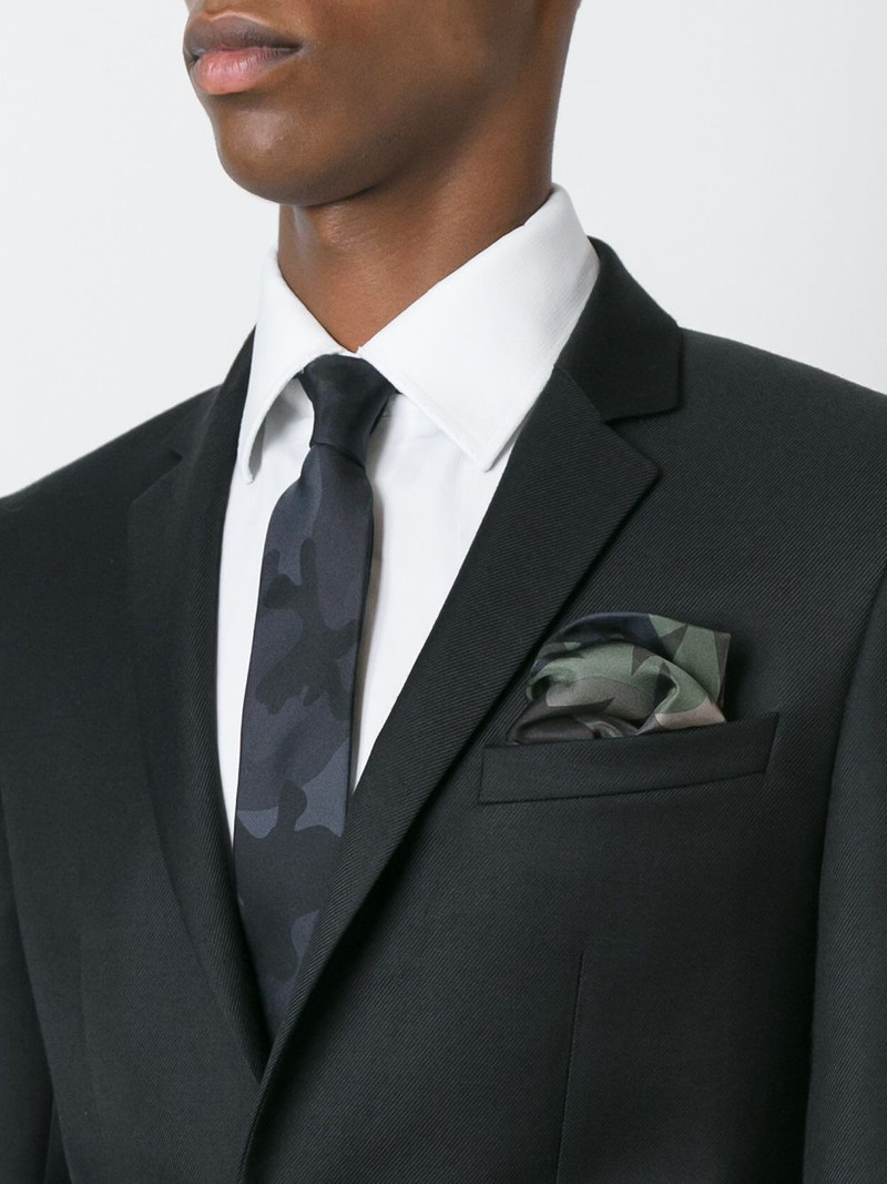 Valentino 'Camustars' pocket square outlook