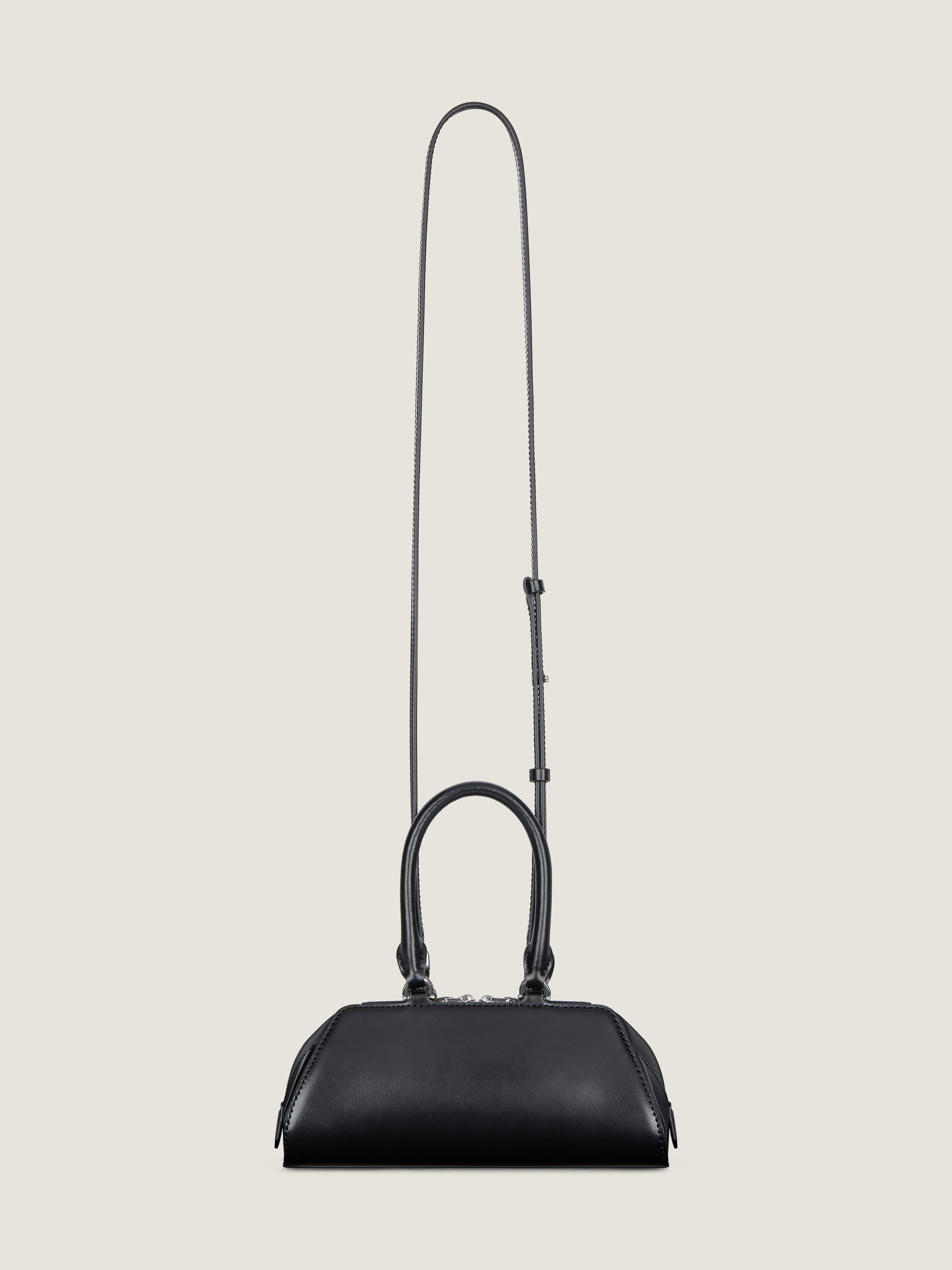 MINI ANTIGONA CUBE EAST-WEST BAG IN BOX LEATHER - 4