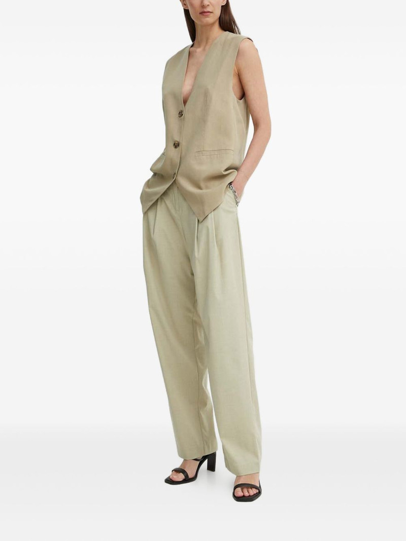 SAMSØE SAMSØE front-pleat straight trousers outlook