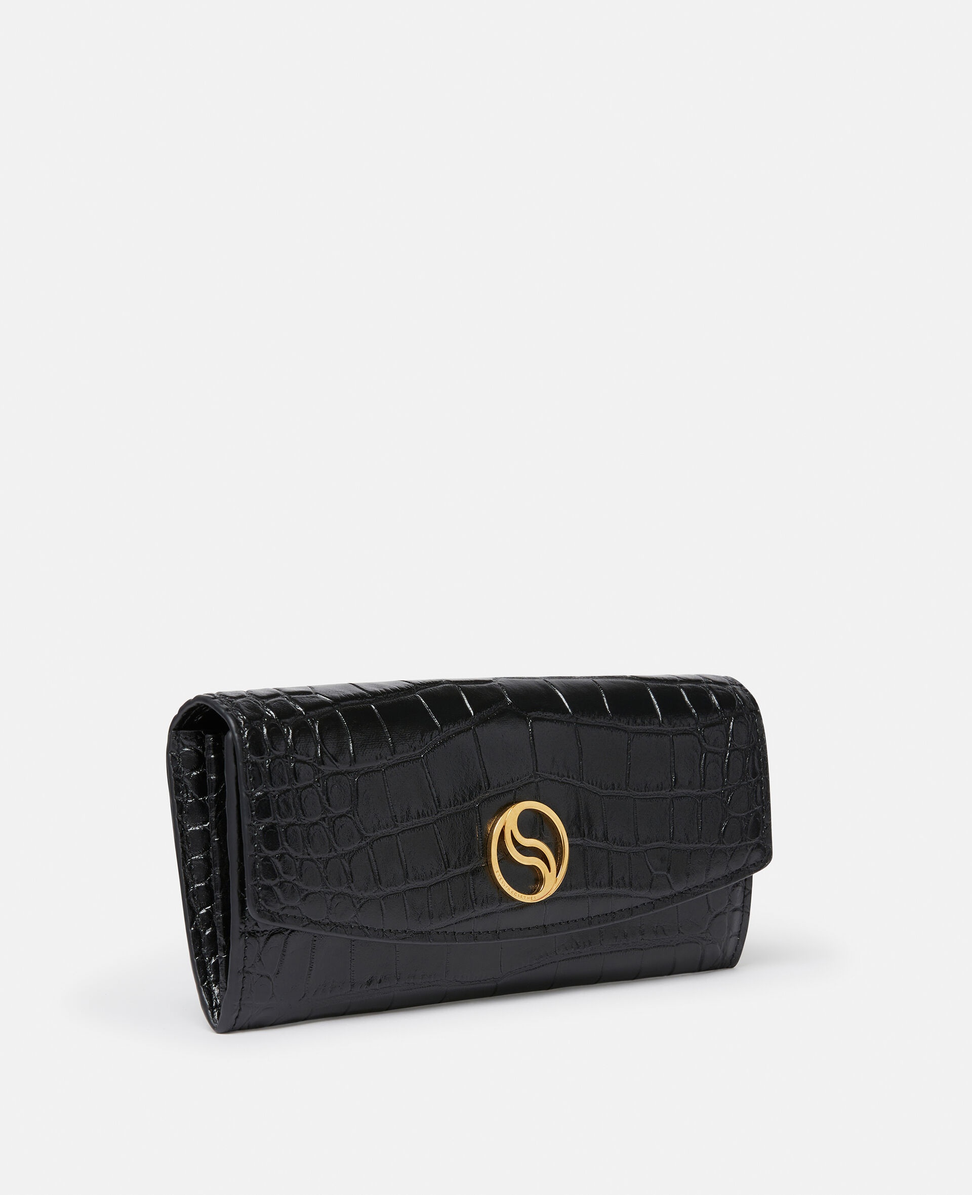 S-Wave Croc-Effect Continental Wallet - 2