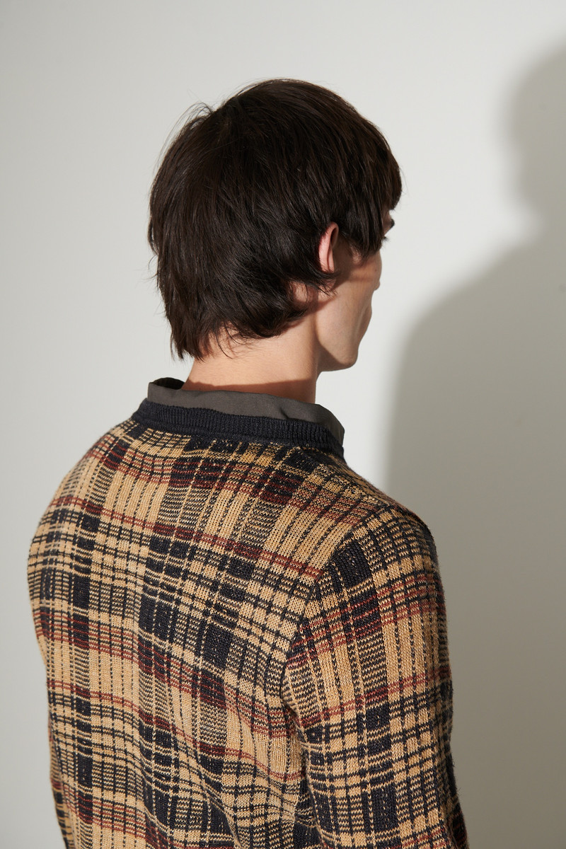 Formal Roundneck Gold Geezer Check 5