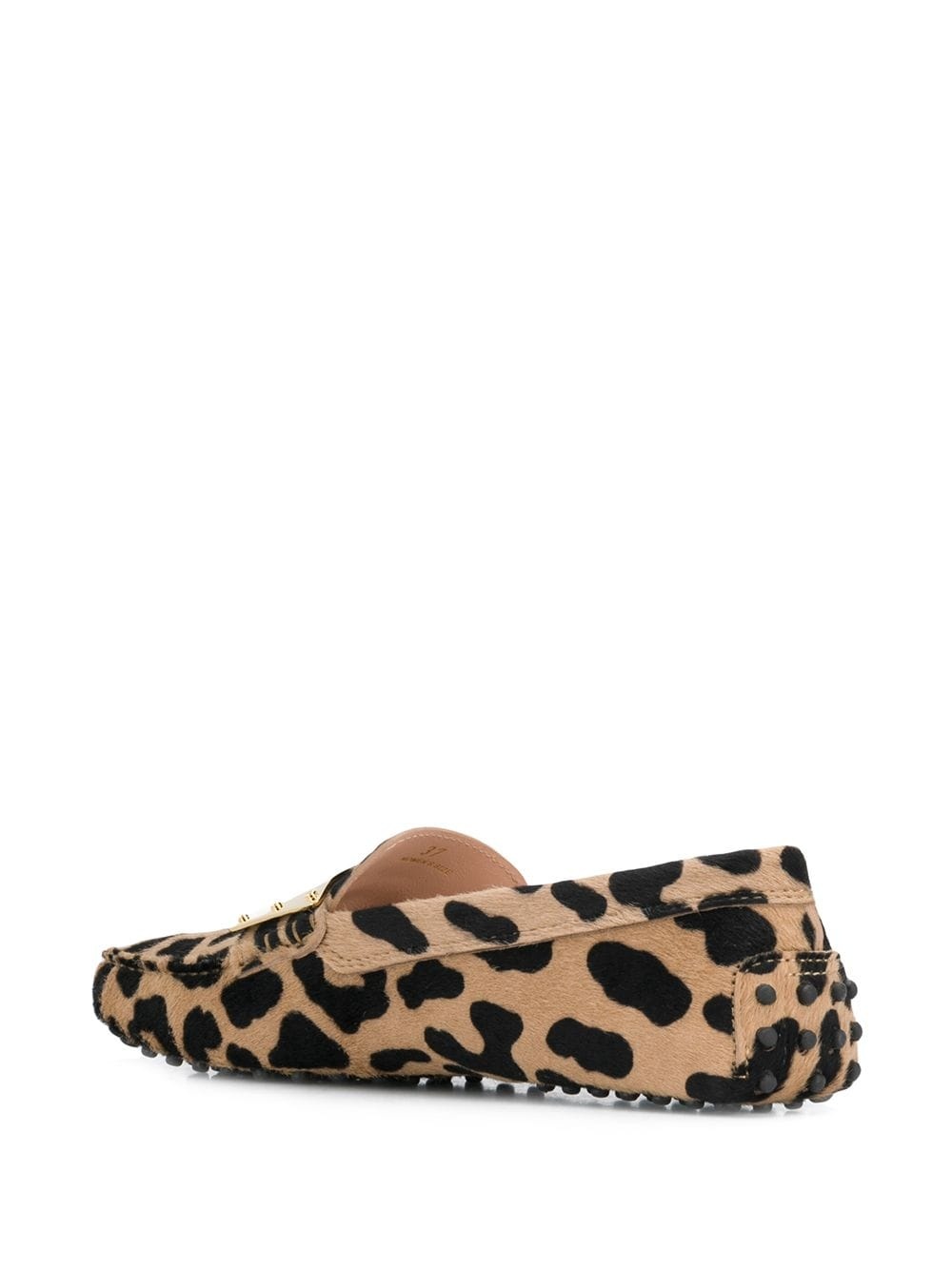 animal print loafers - 3