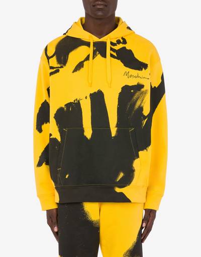 Moschino TONY VIRAMONTES ARCHIVE ORGANIC COTTON SWEATSHIRT outlook