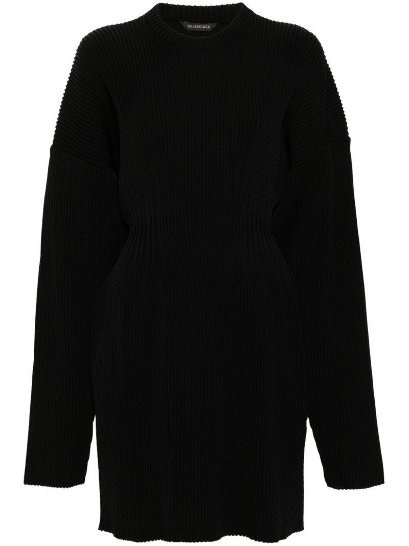 ribbed mini dress 1