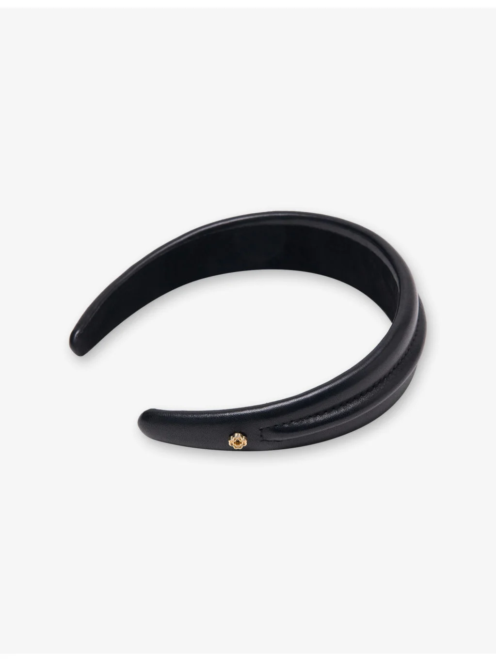 Branded Leather Headband - 1