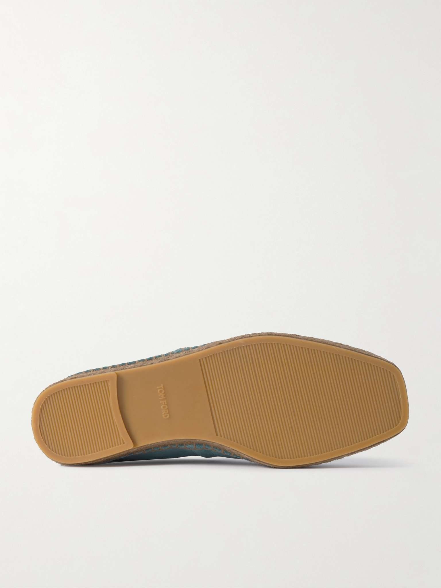 Barnes Collapsible-Heel Suede Espadrilles - 3