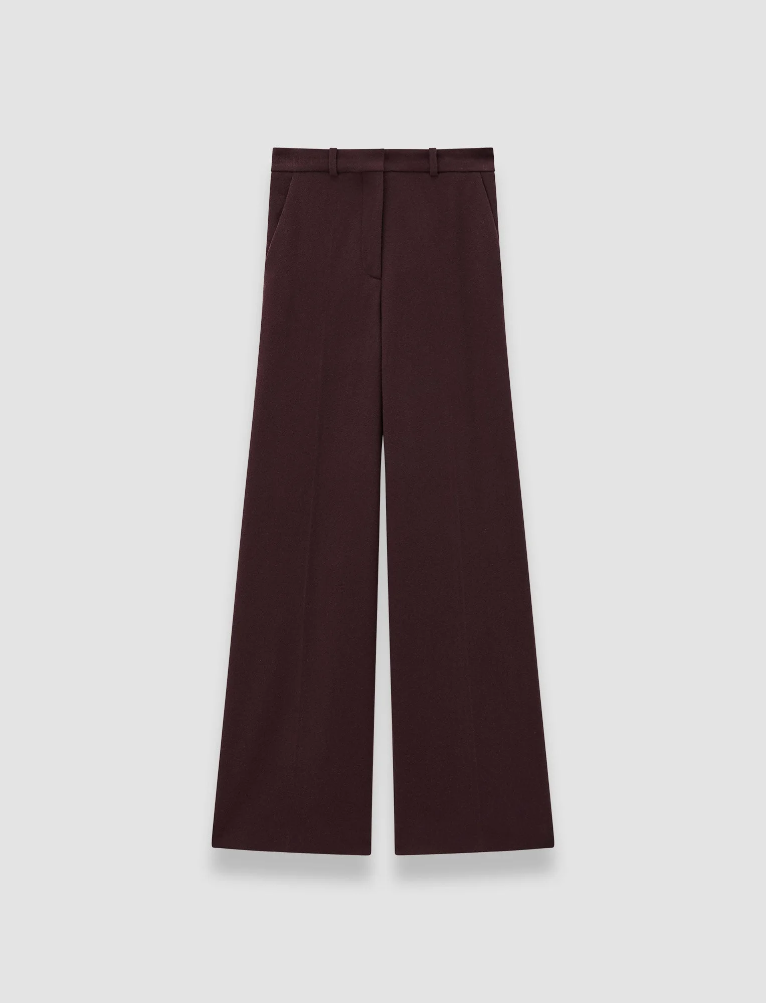 Alana Flannel Wool Trousers - 1
