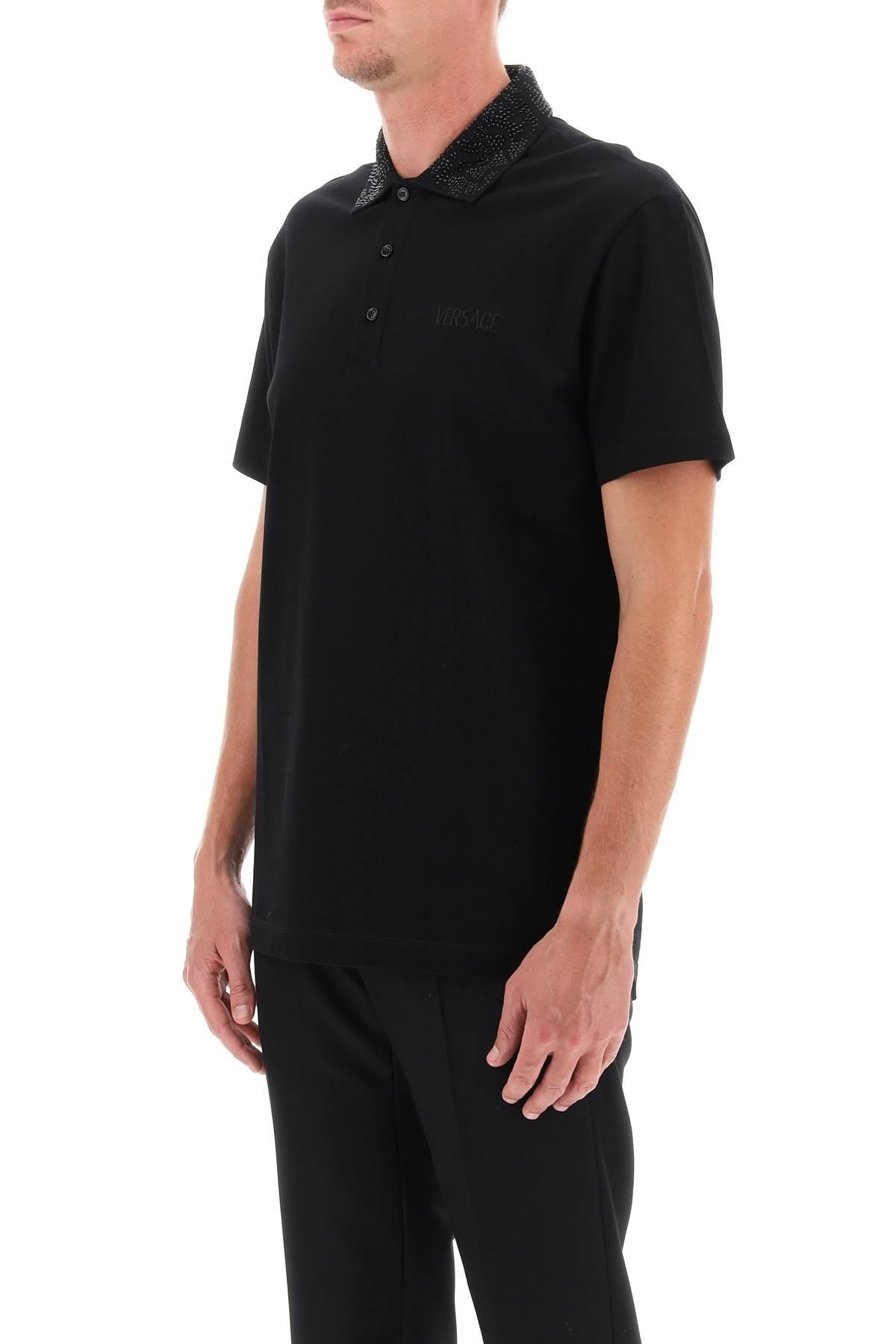 Barocco Silhouette polo shirt - 5