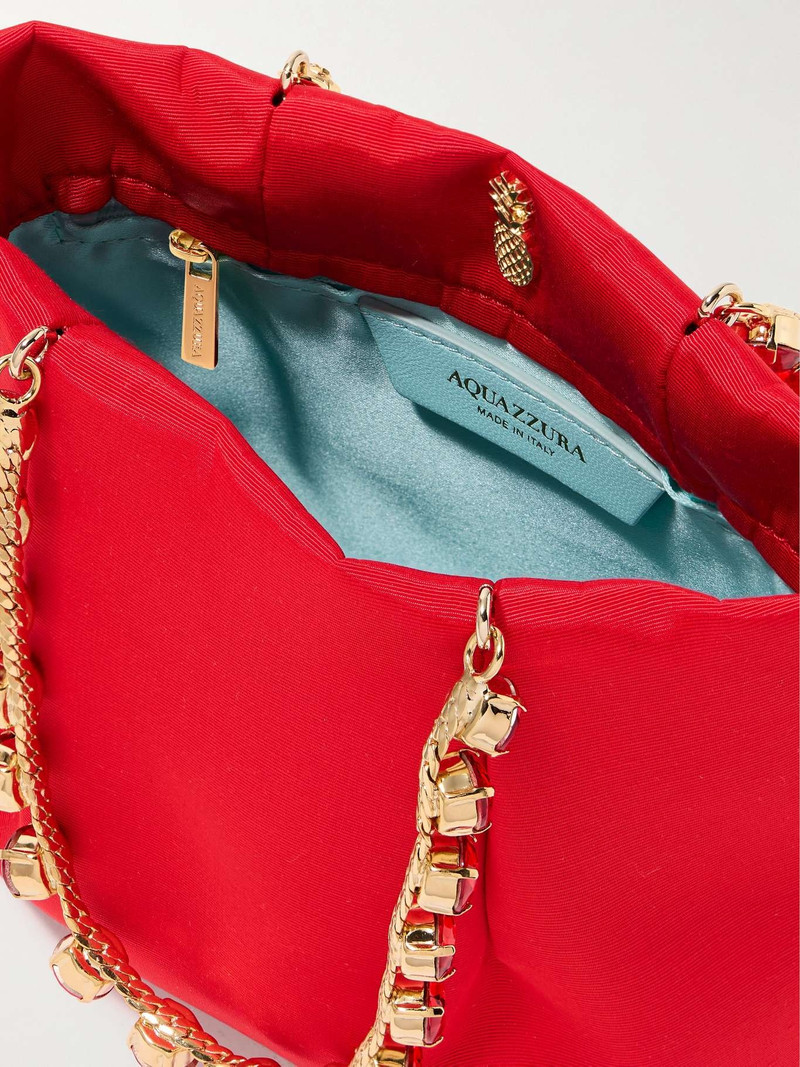 Galactic mini embellished faille tote 5