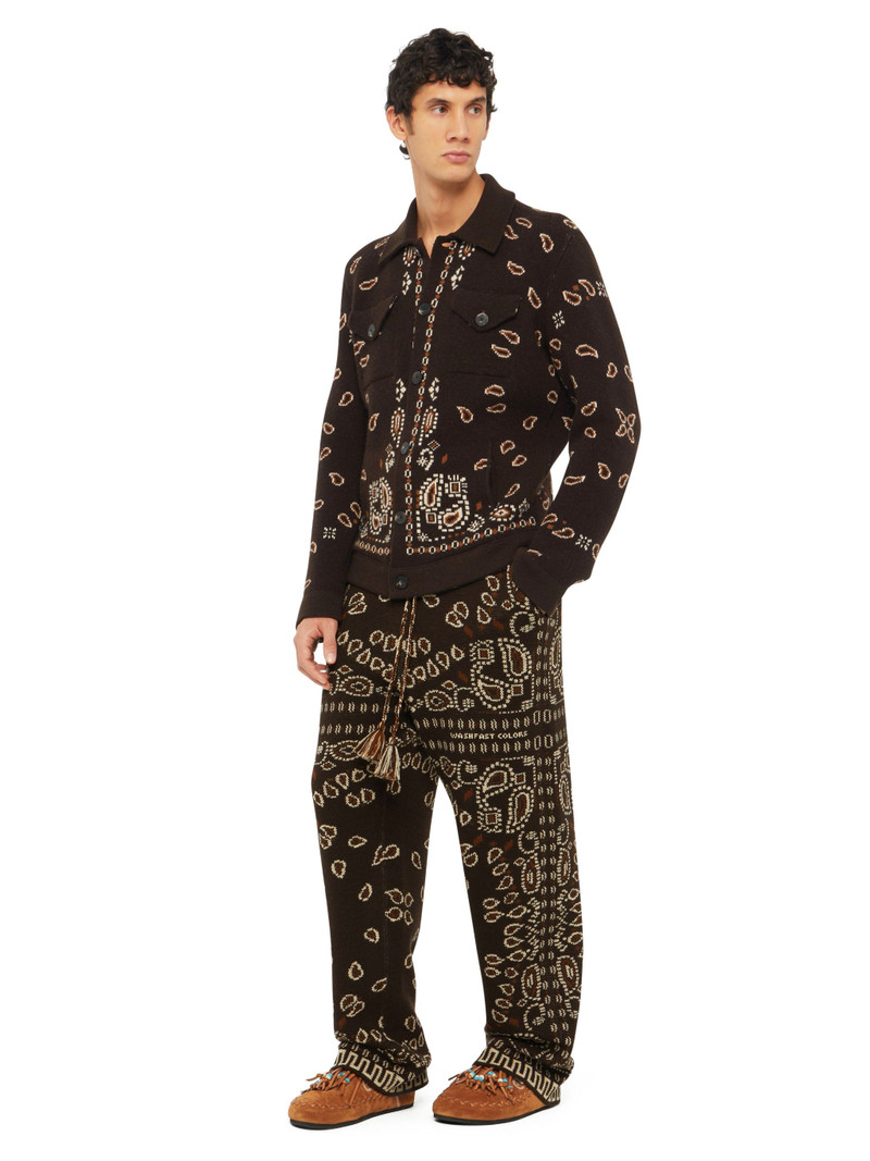 Alanui Bandana Piqué Jacquard Pants outlook