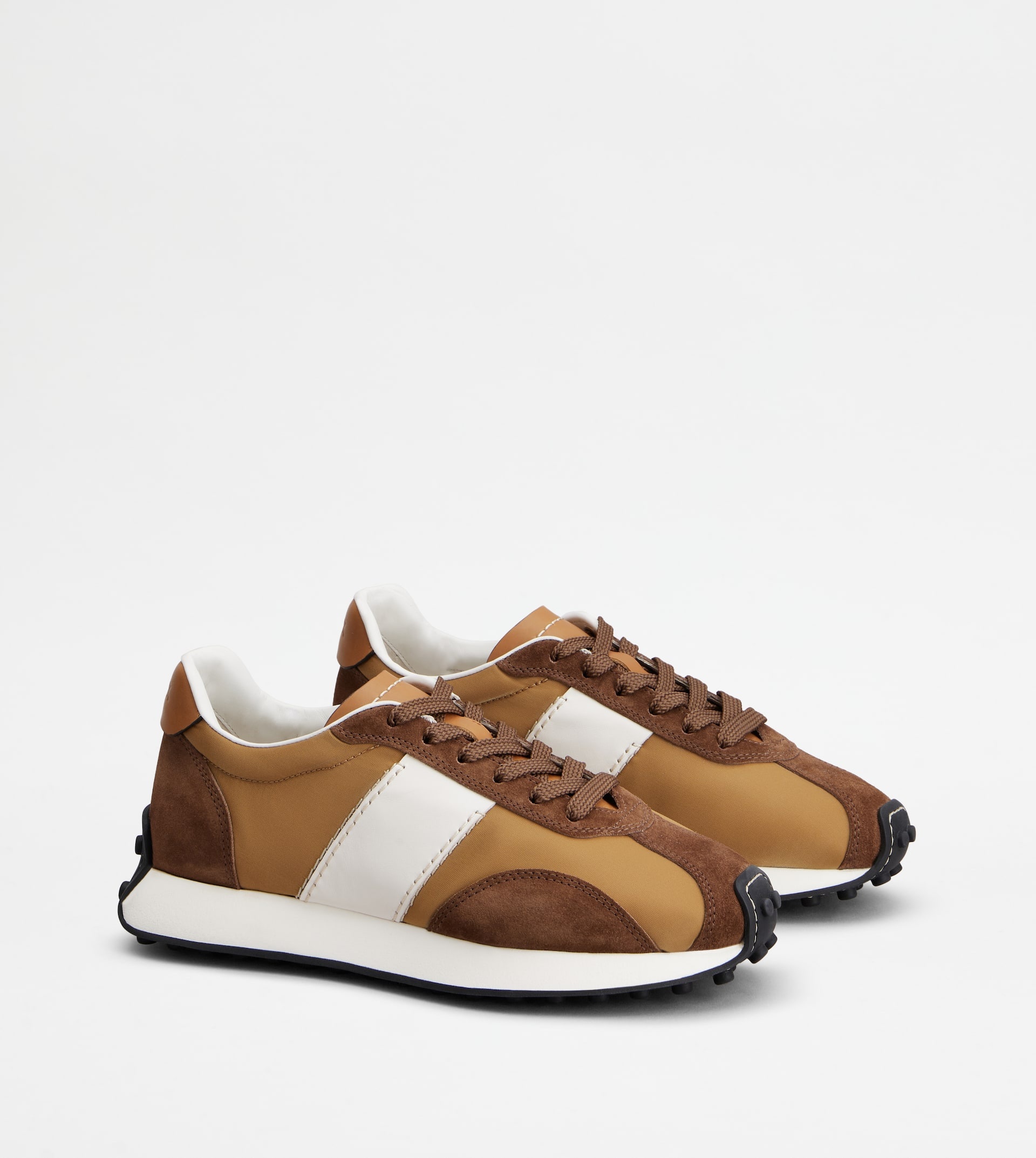 T VINTAGE SNEAKERS TOD'S•X CAPSULE COLLECTION - BROWN, BEIGE, WHITE - 3