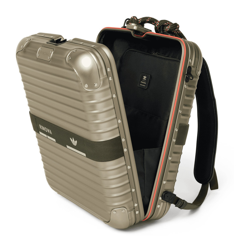 RIMOWA RIMOWA x adidas NMD_Aluminum Backpack outlook