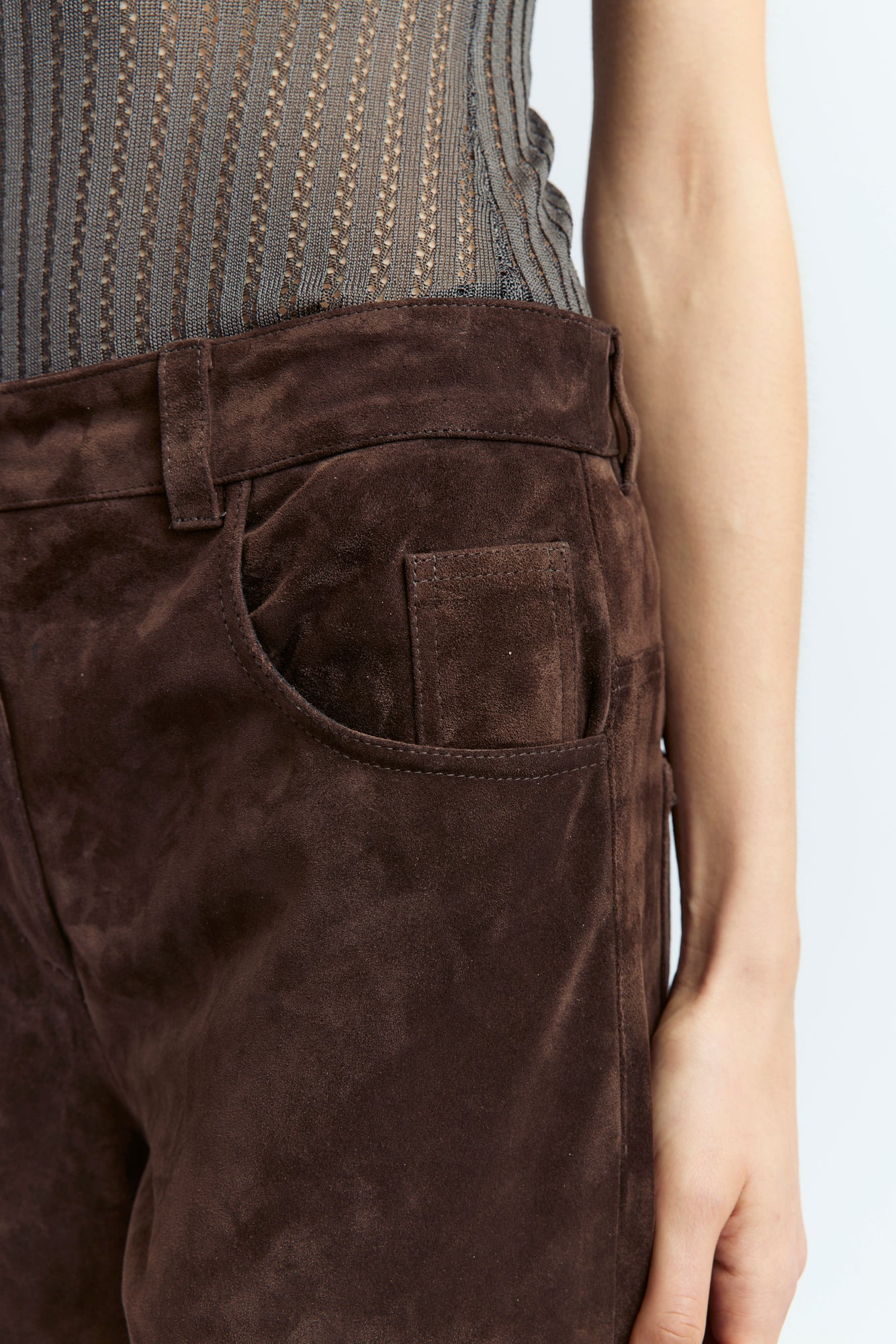 VANTE TROUSER IN SUEDE - 3