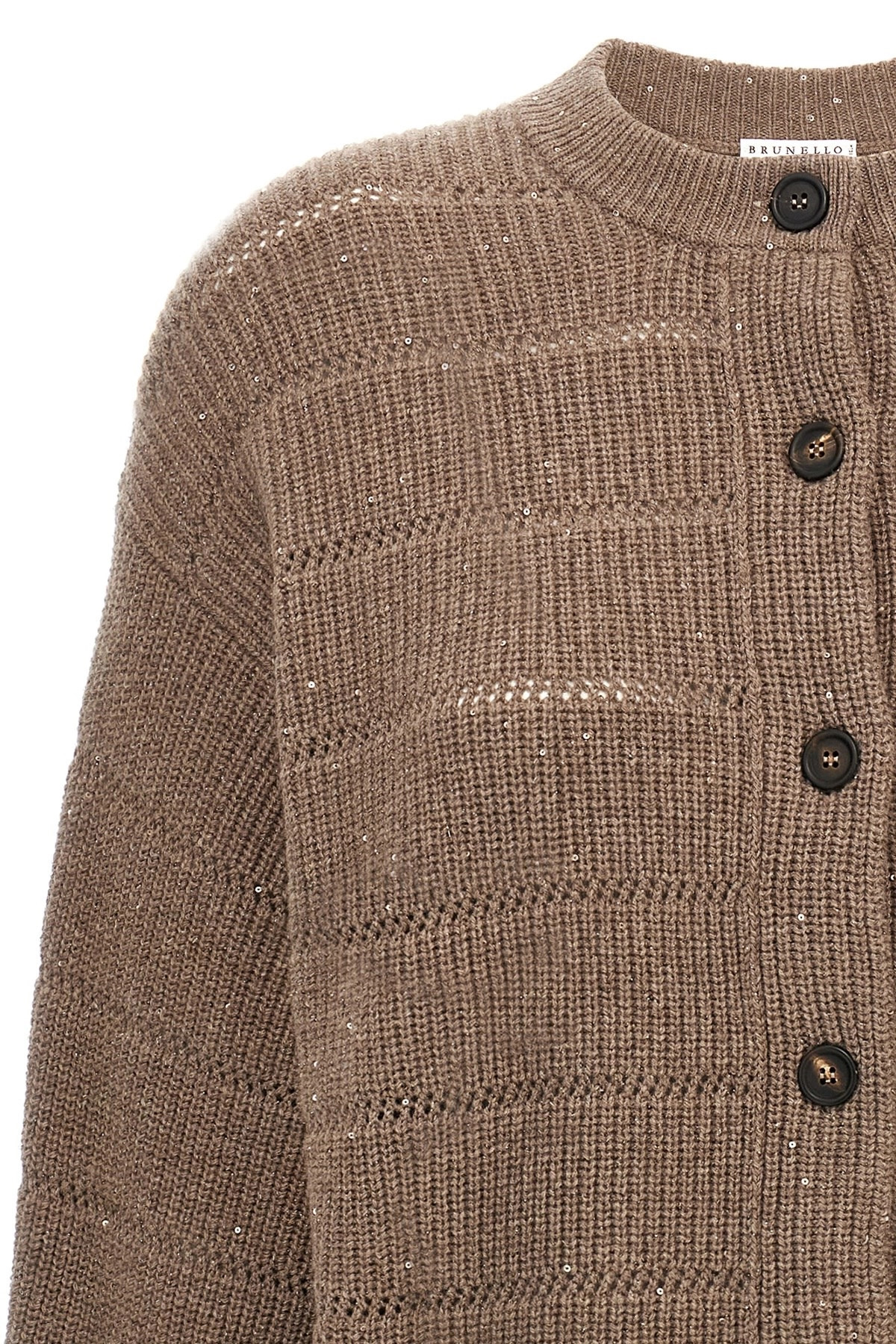 'Rustic Dazzling Net' cardigan - 3