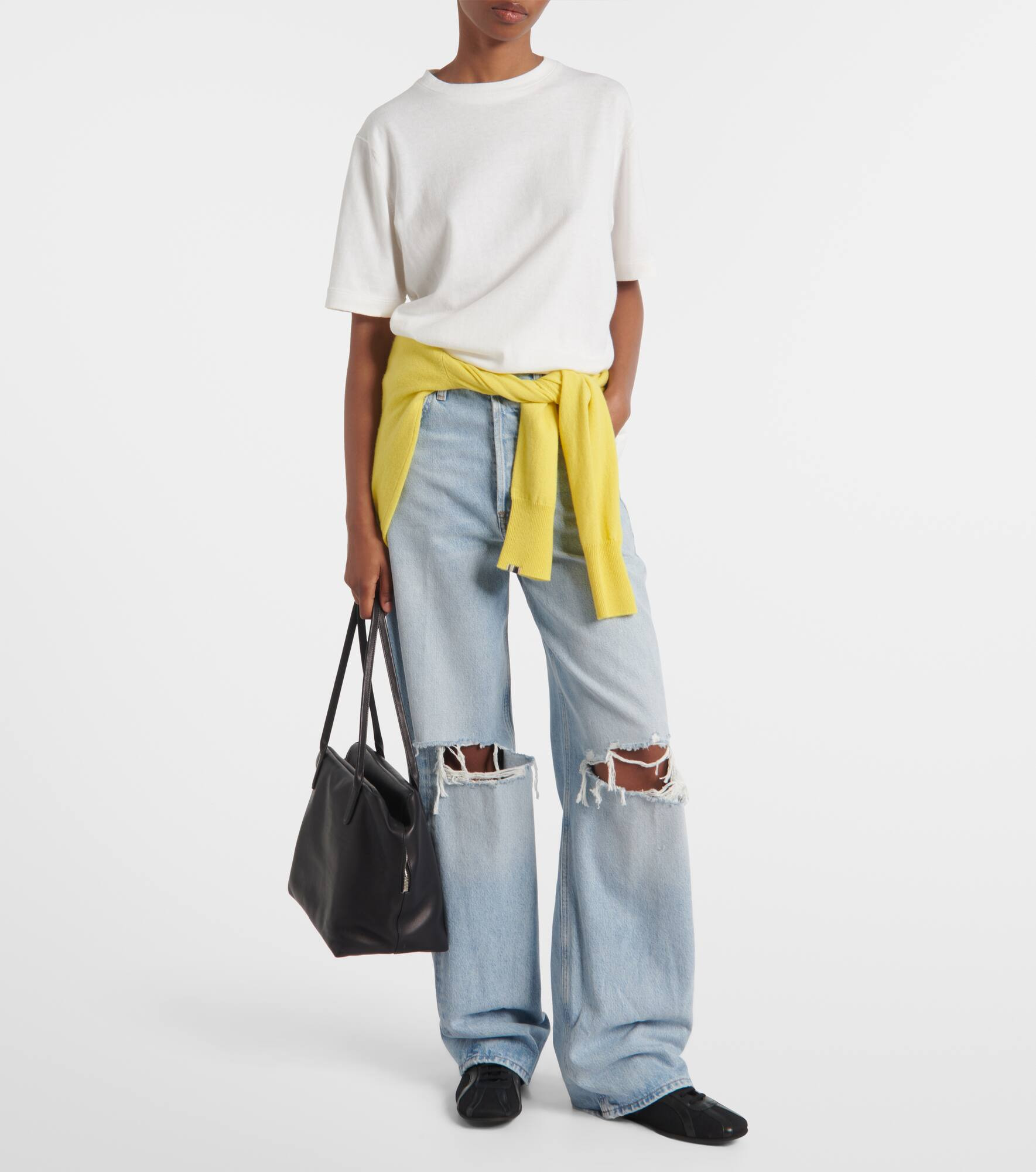 James cotton and cashmere T-shirt - 2