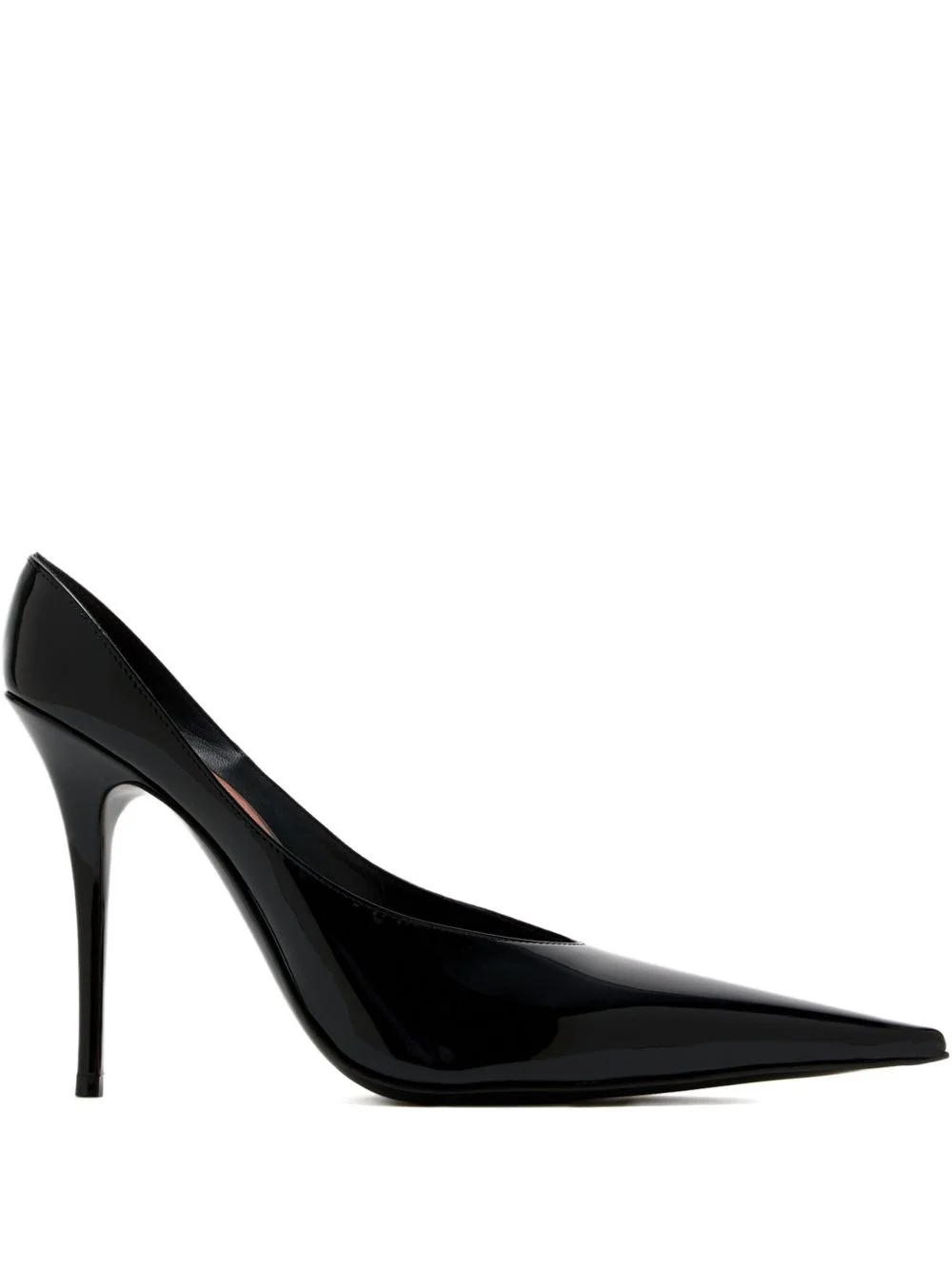 105mm leather pumps - 1