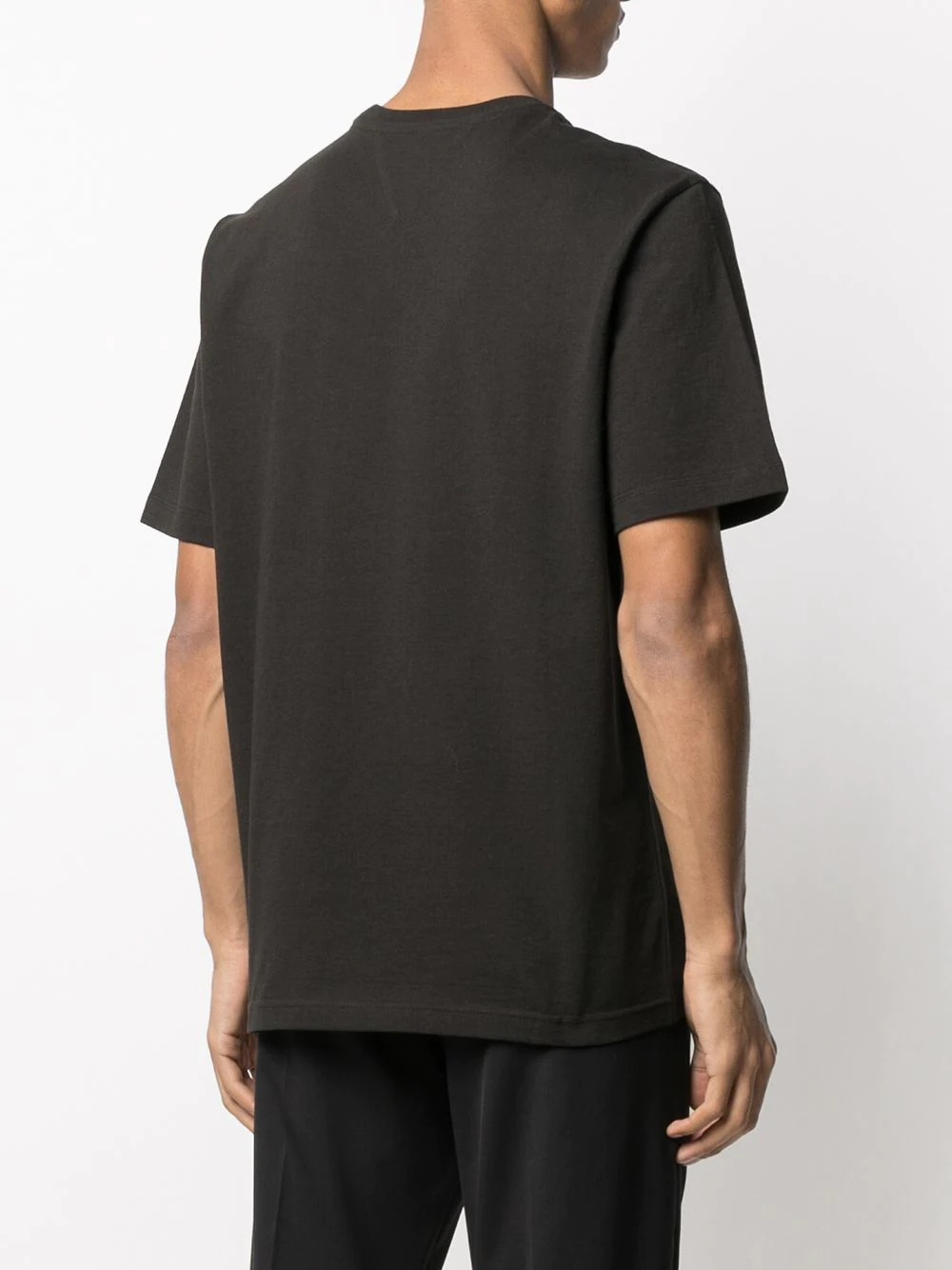 round-neck cotton T-shirt - 4