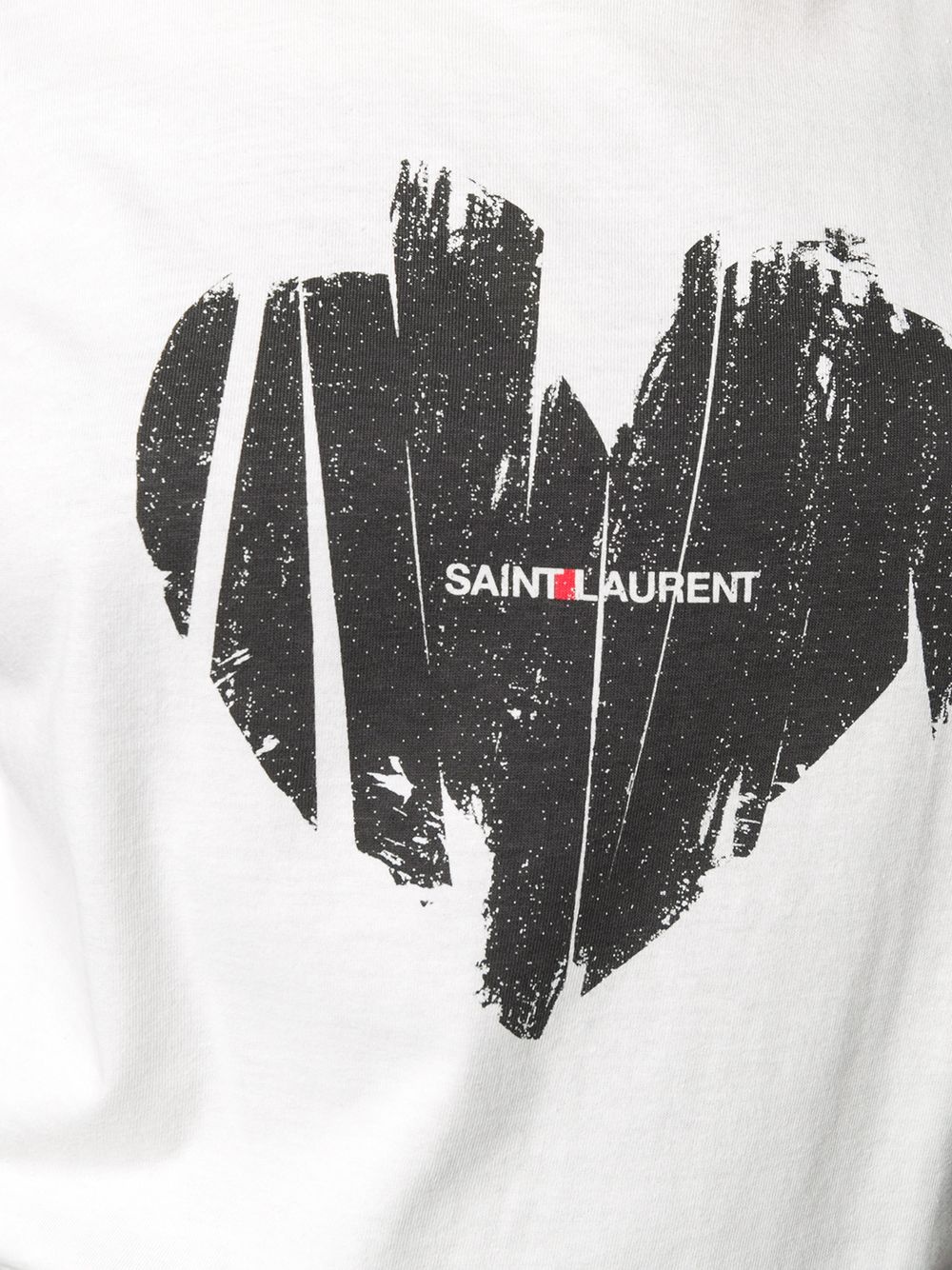 heart logo print T-shirt - 5