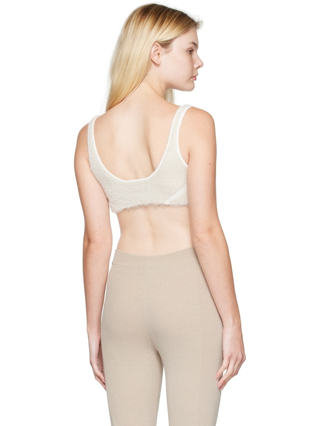 White Le Papier 'Le Bandeau Ascosu' Bra - 3